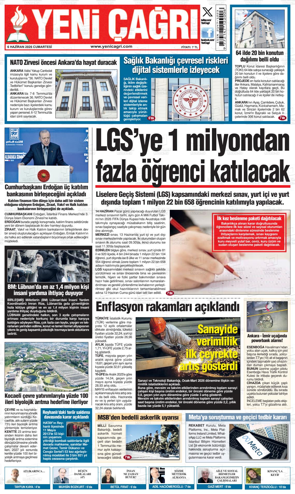 Istanbul Yenicagri 06.06.2026