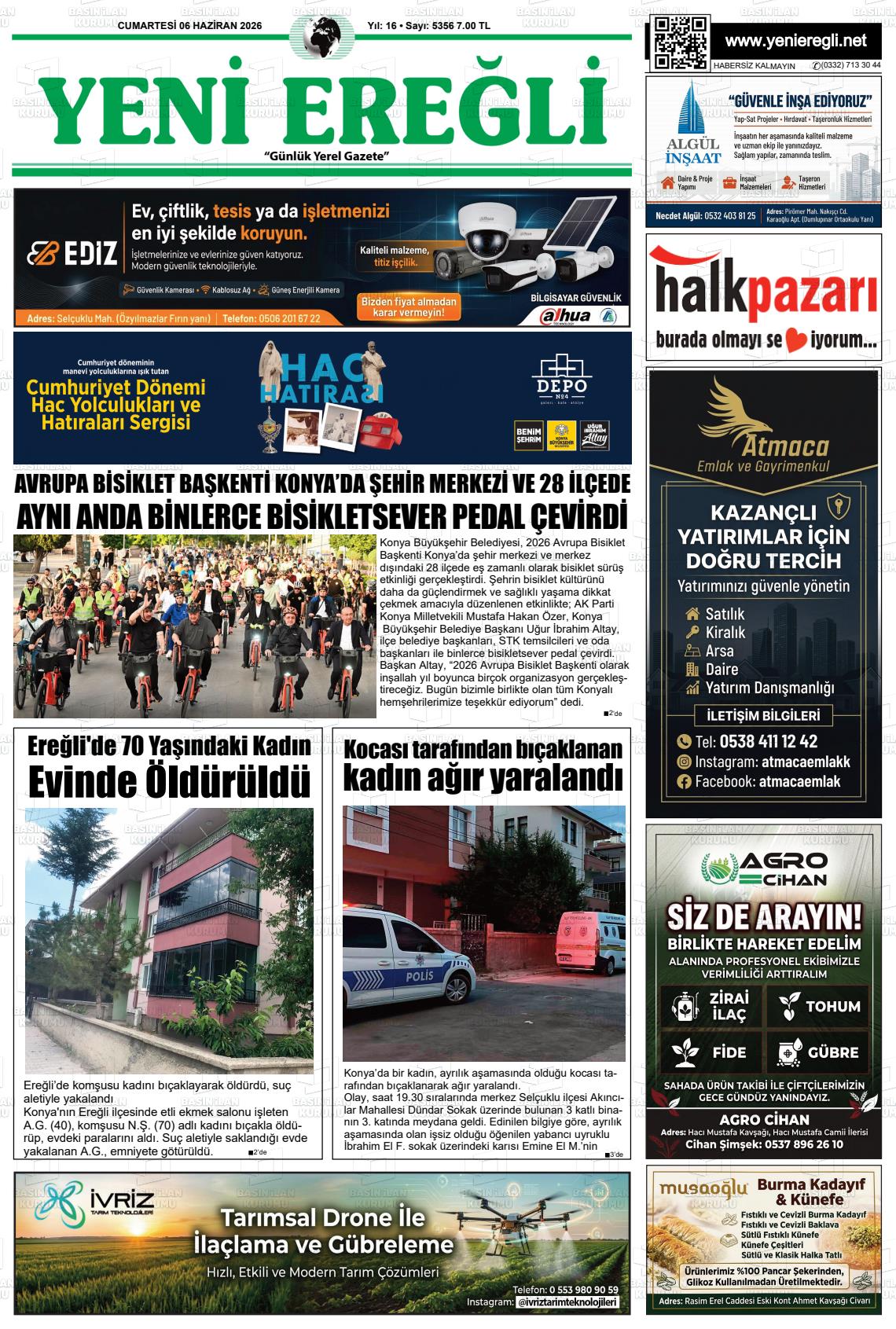 Konya Yenieregli 06.06.2026