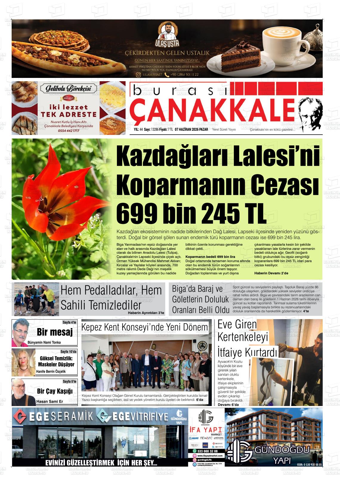 Canakkale Burasi 07.06.2026