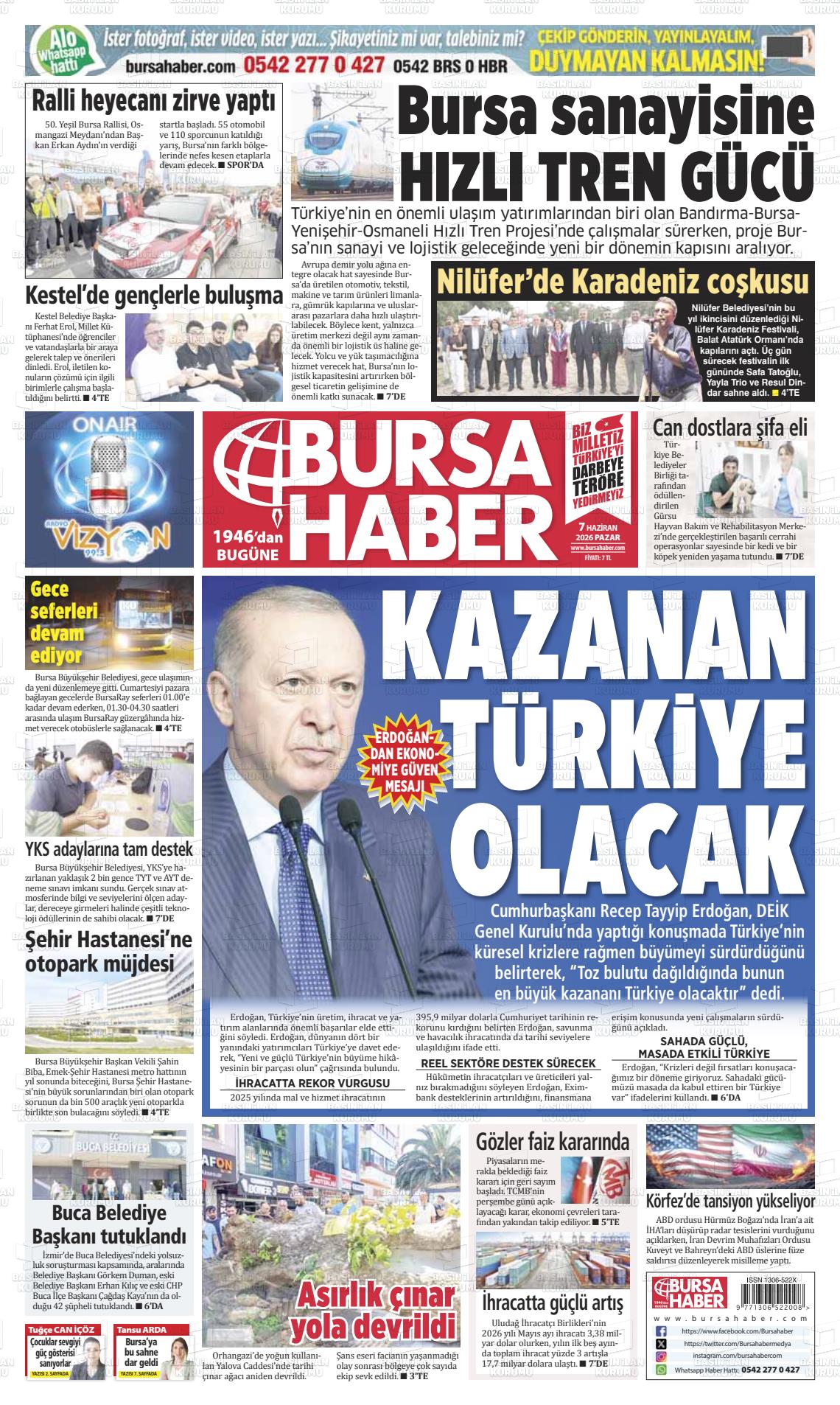 Bursa Haber 07.06.2026