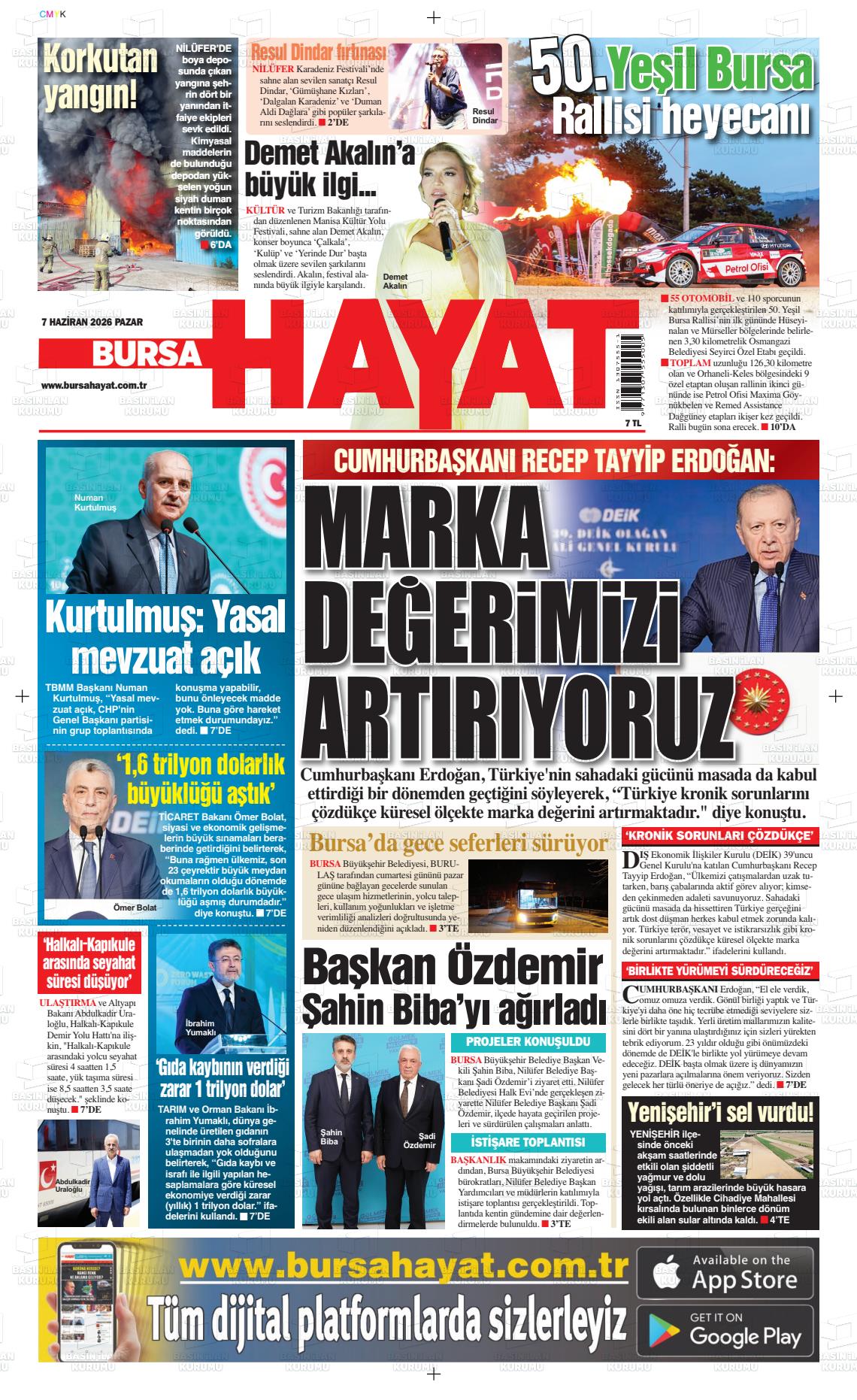 Bursa Hayat 07.06.2026