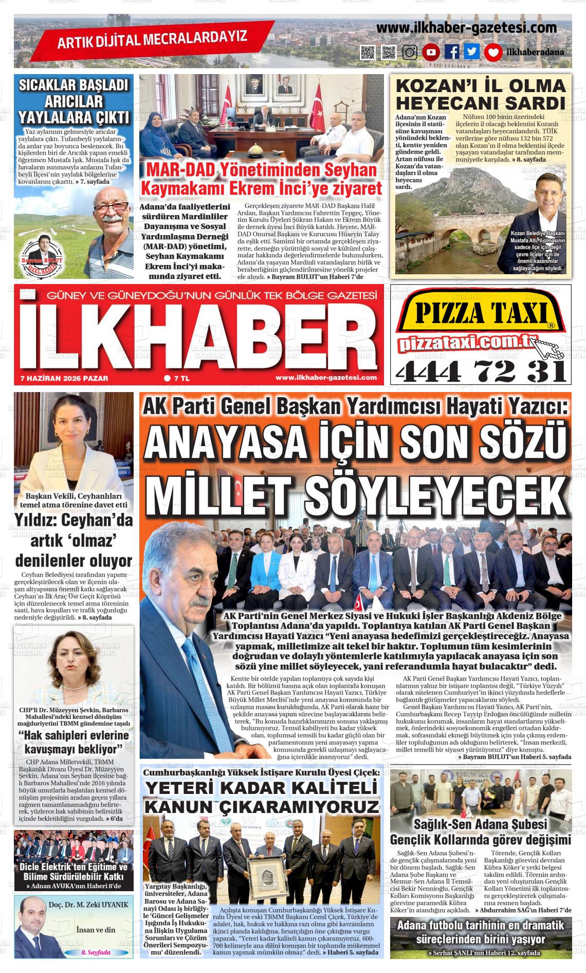 Adana Ilkhaber 07.06.2026