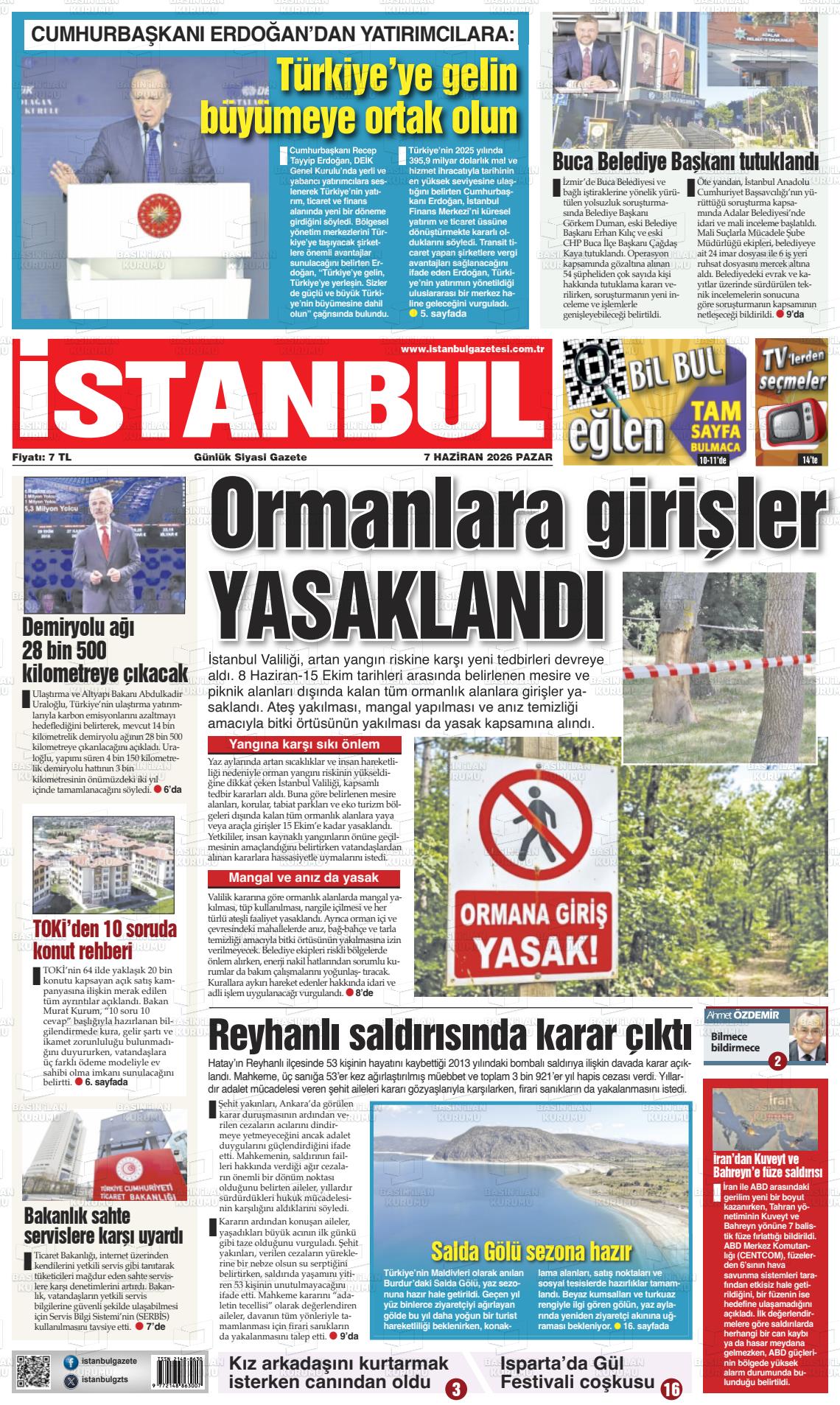 Istanbul 07.06.2026