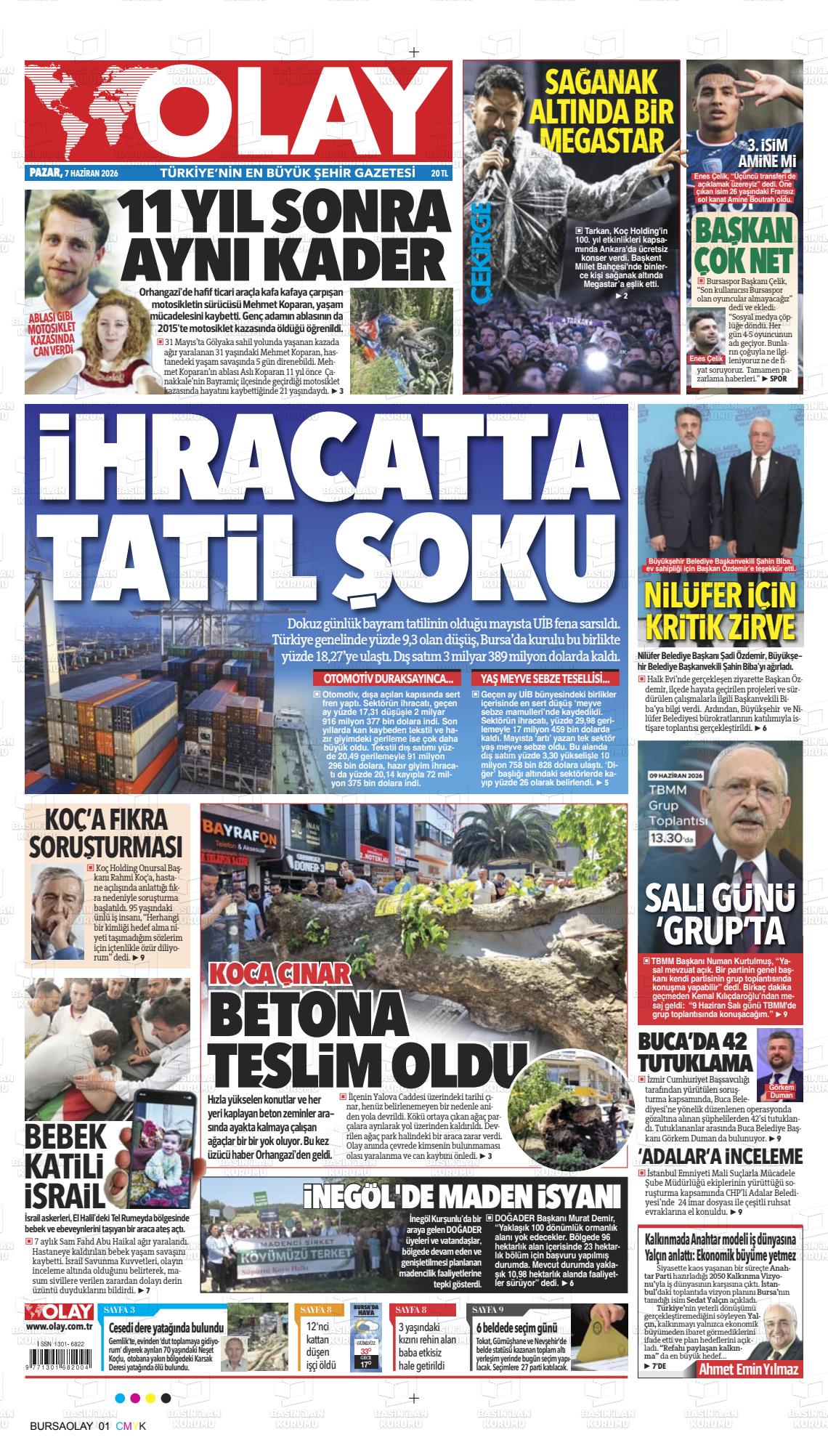 Hatay Olay 07.06.2026