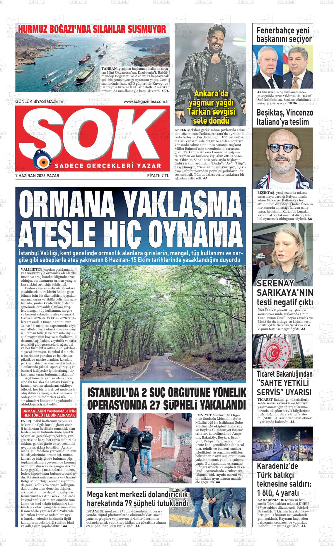 Istanbul Sok 07.06.2026