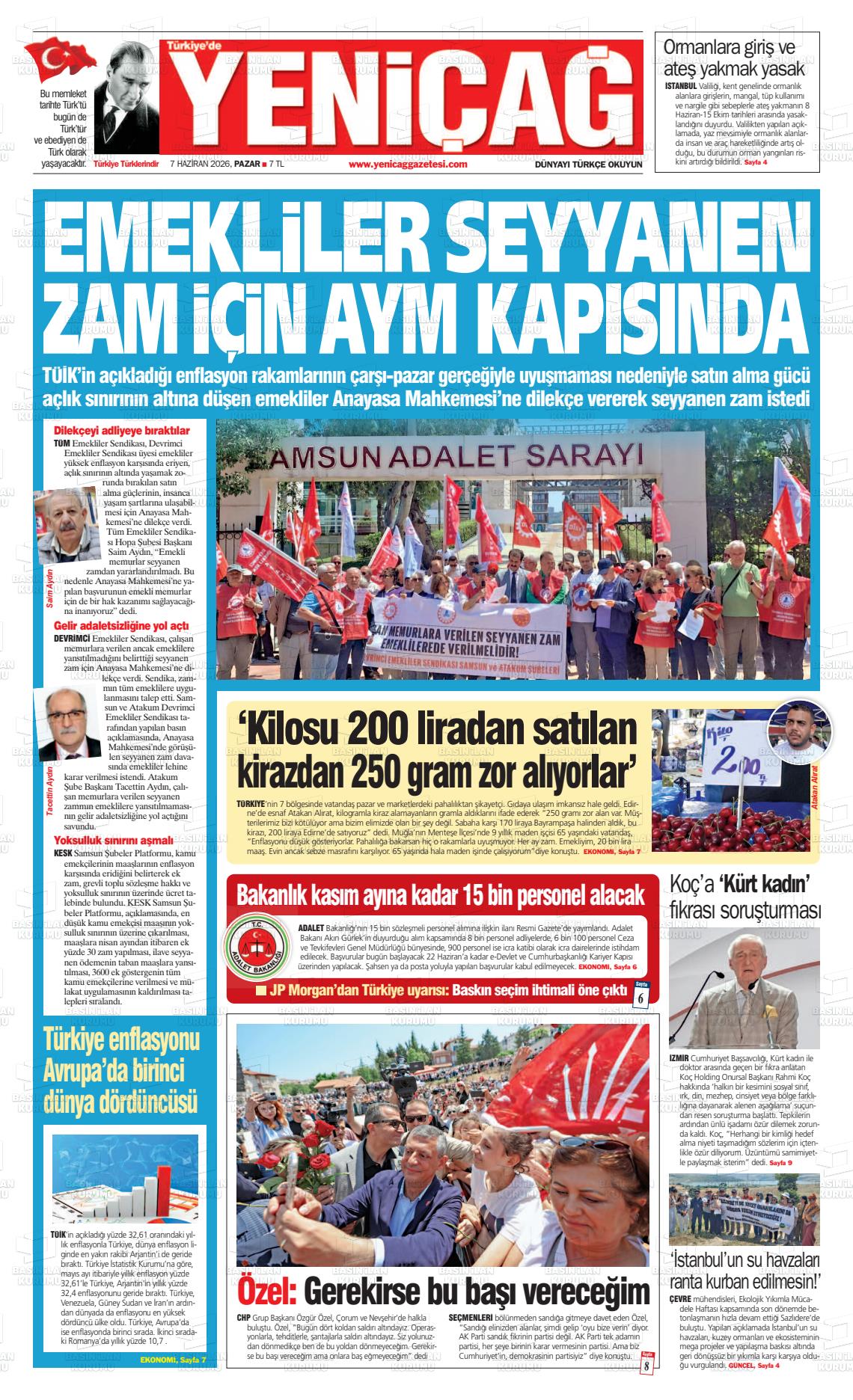 Istanbul Turkiyedeyenicag 07.06.2026