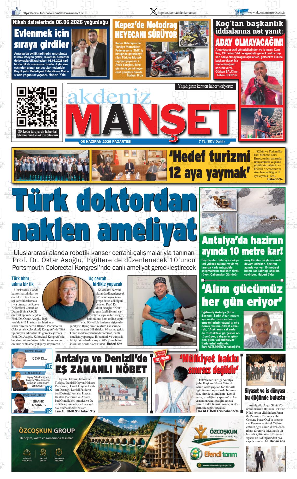 Antalya Akdenizmanset 08.06.2026