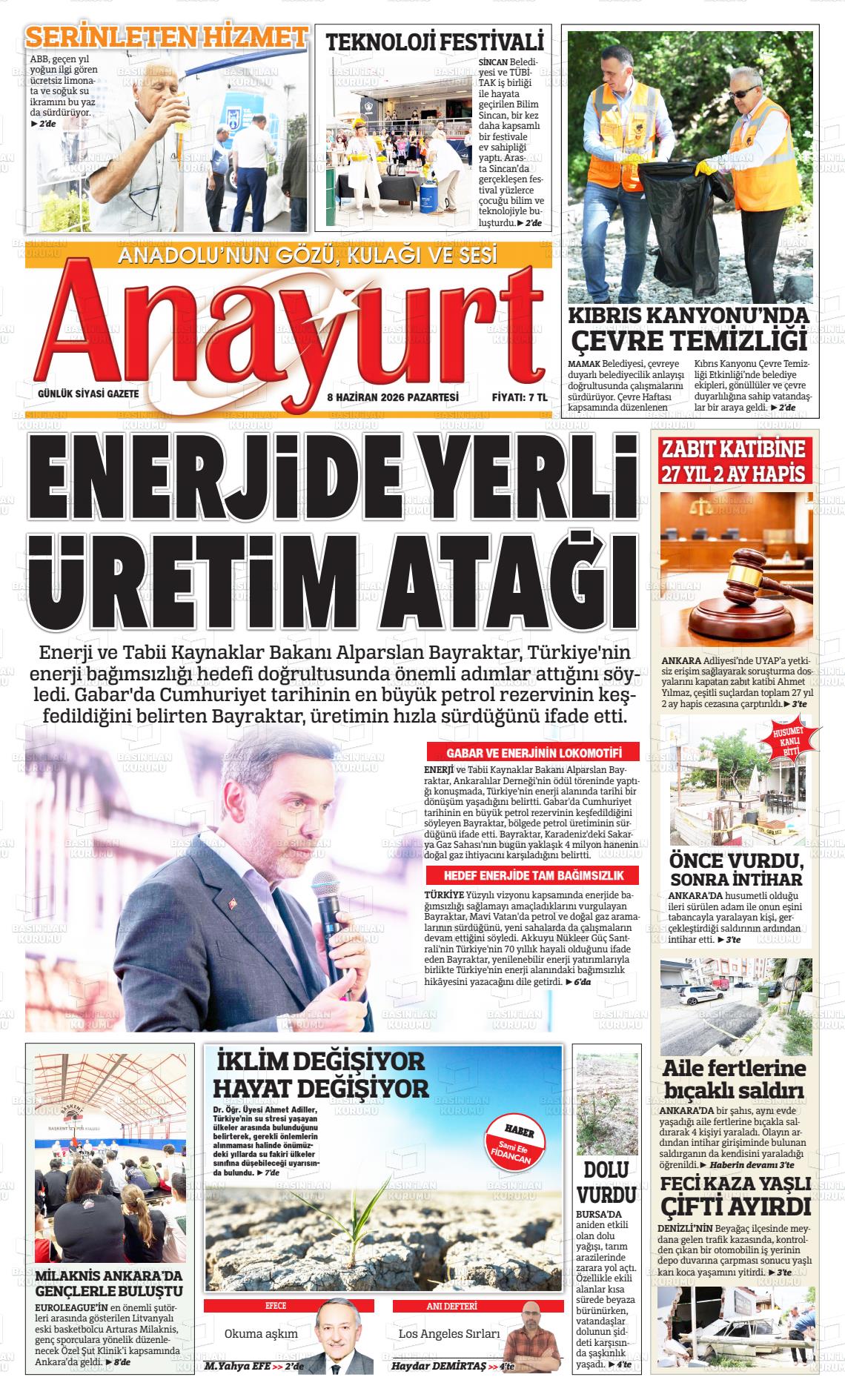 Ankara Anayurt 08.06.2026