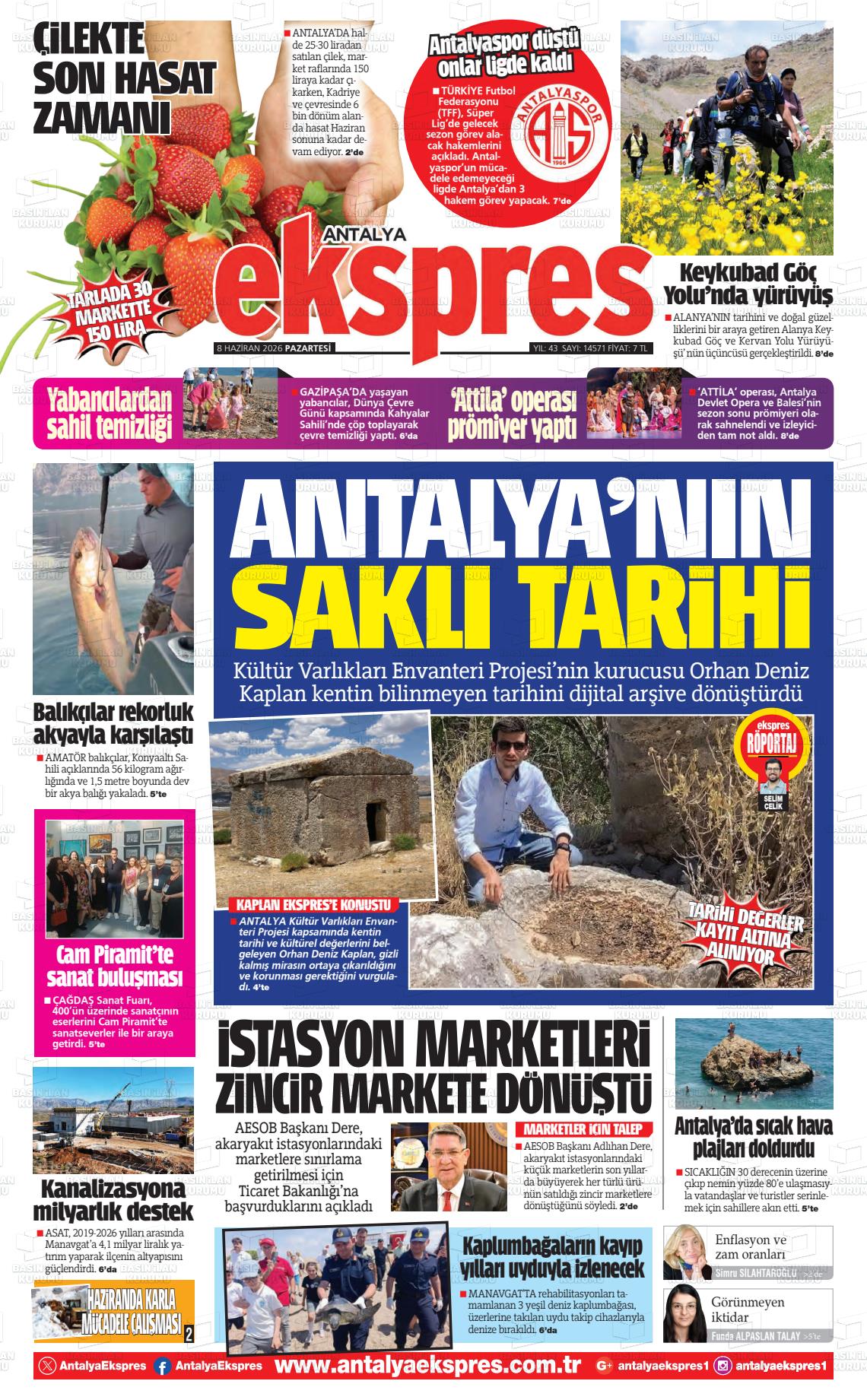 Antalya Ekspres 08.06.2026