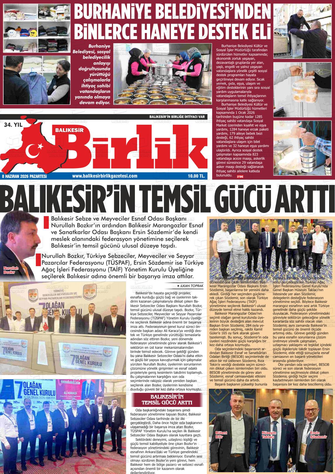 Balikesir Birlik 08.06.2026