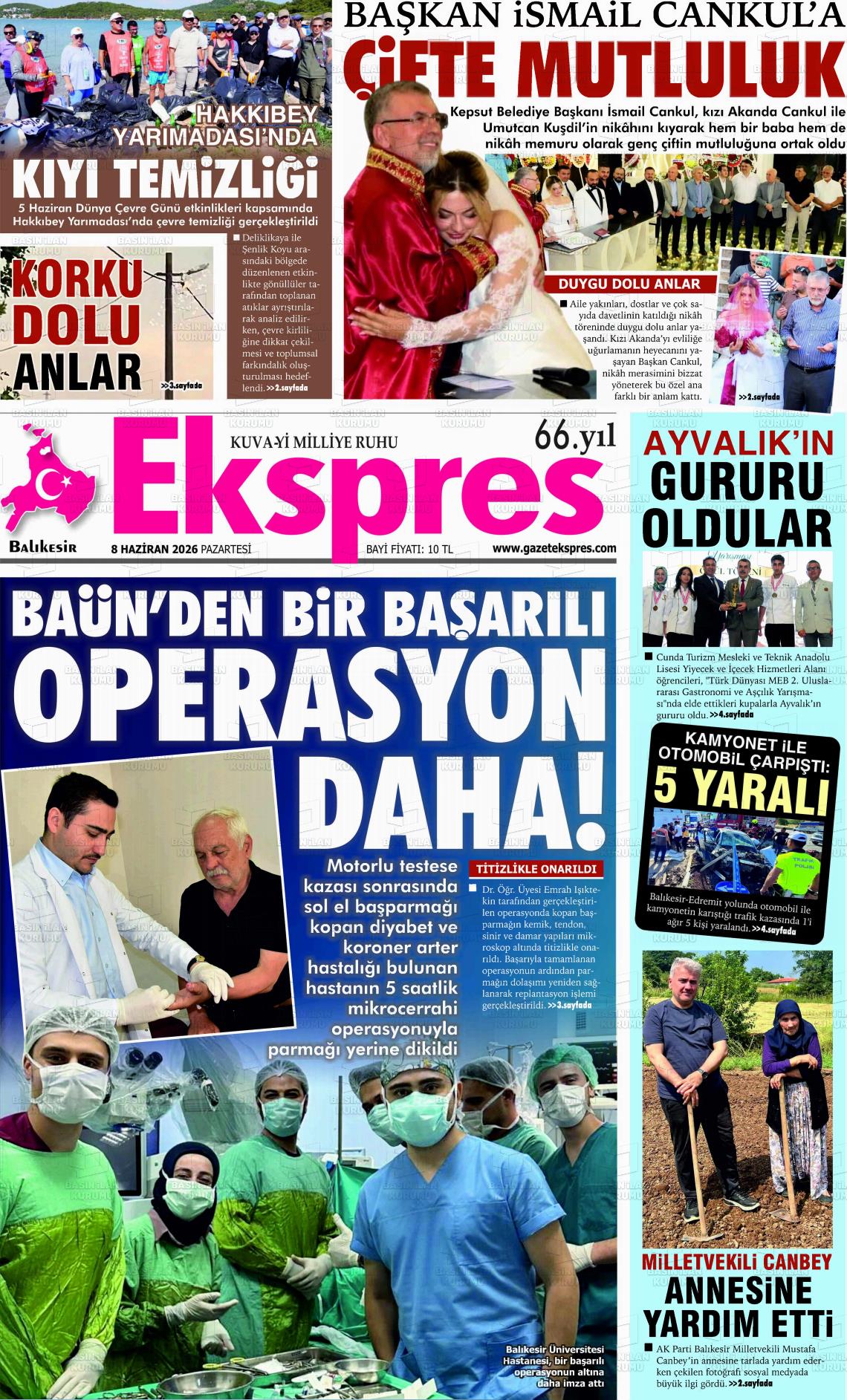 Balikesir Ekspres 08.06.2026
