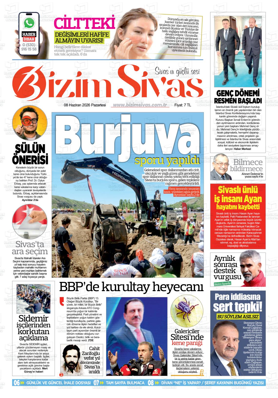 Sivas Bizim 08.06.2026