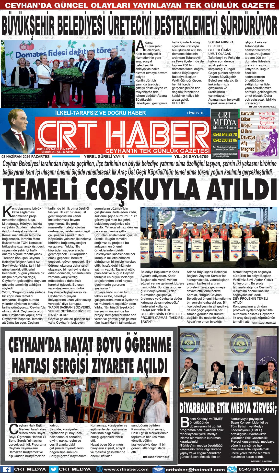 Adana Crthaber 08.06.2026