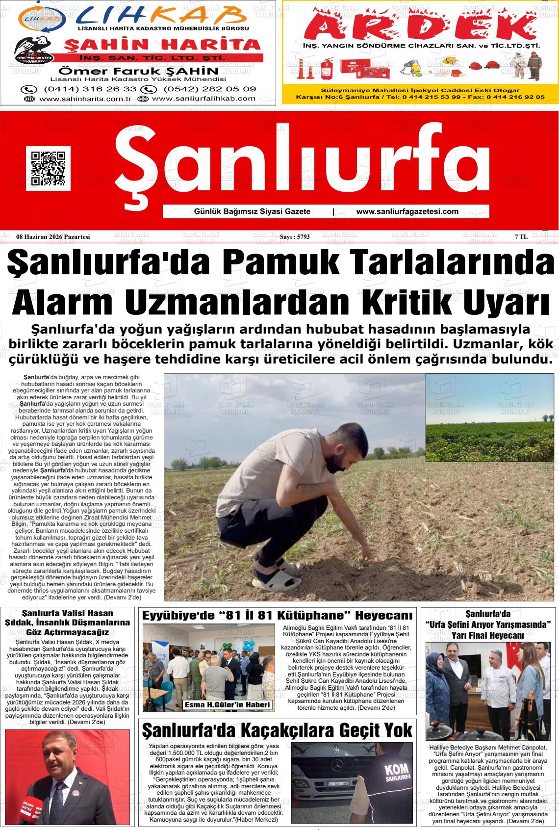 Sanliurfa Dunyadaveturkiyede 08.06.2026