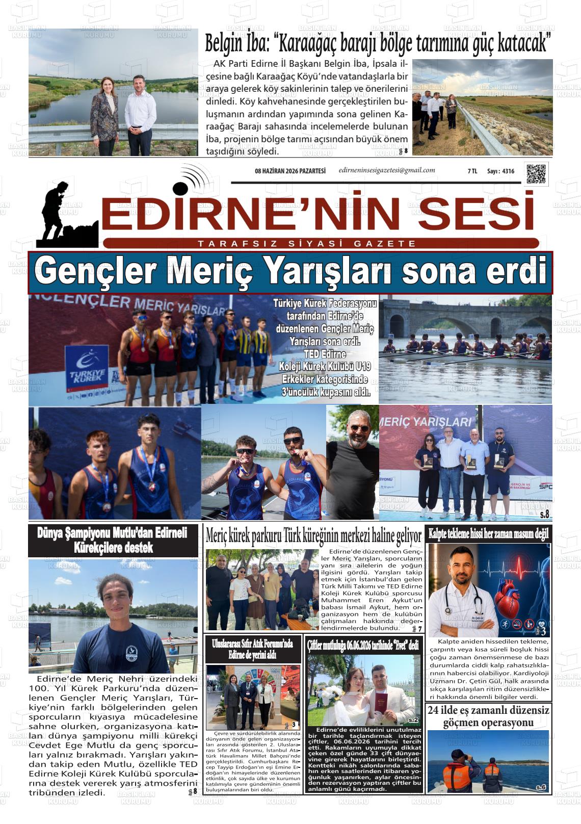 Edirne Star 08.06.2026
