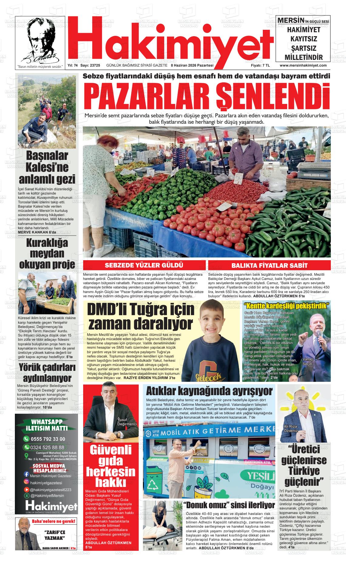 Konya Hakimiyet 08.06.2026