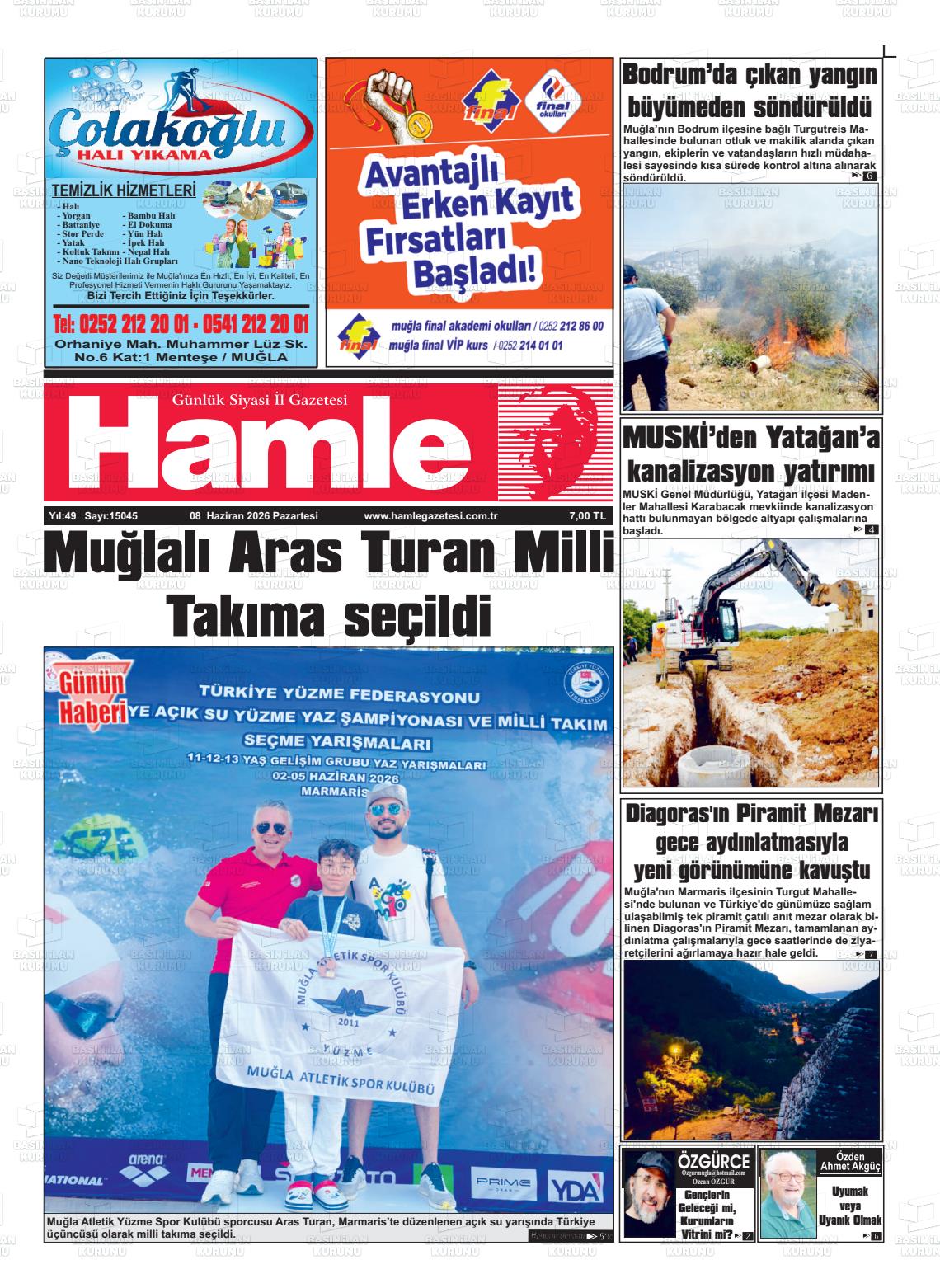 Mugla Hamle 08.06.2026