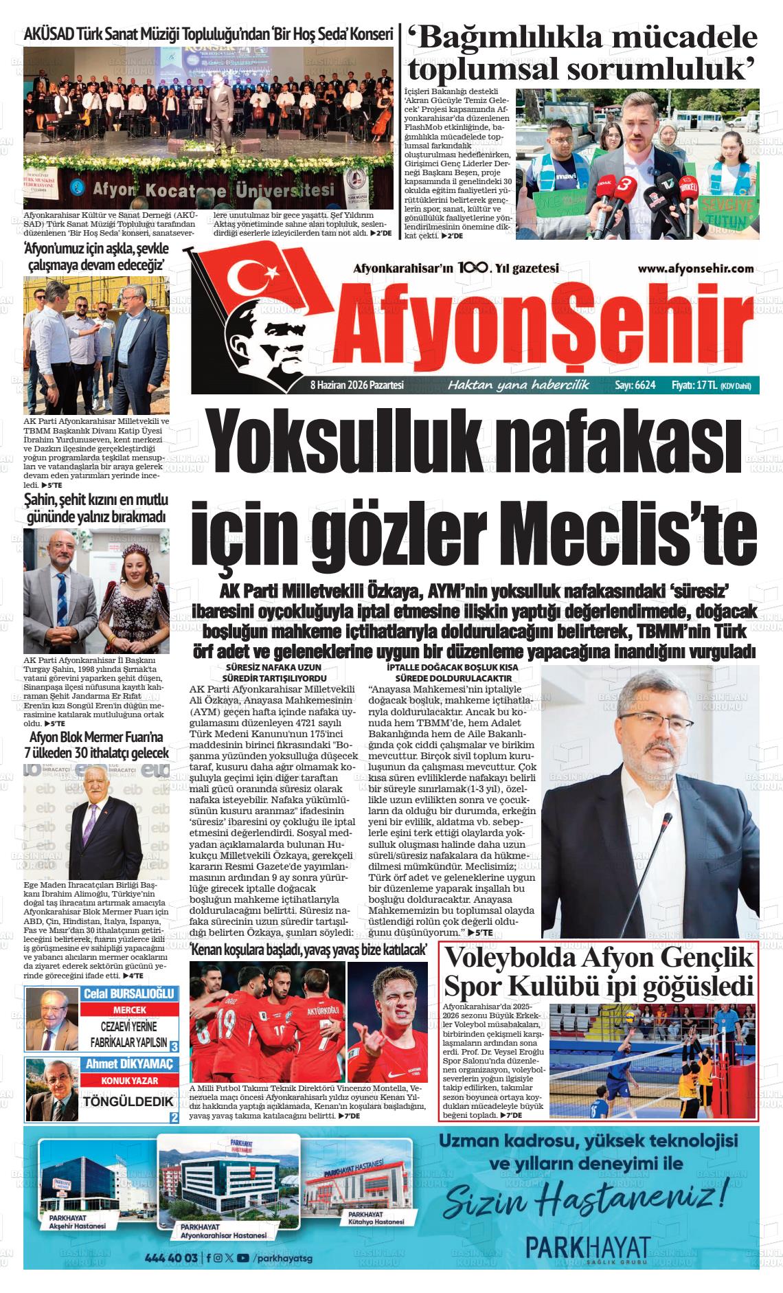 Afyonkarahisar Hisar 08.06.2026