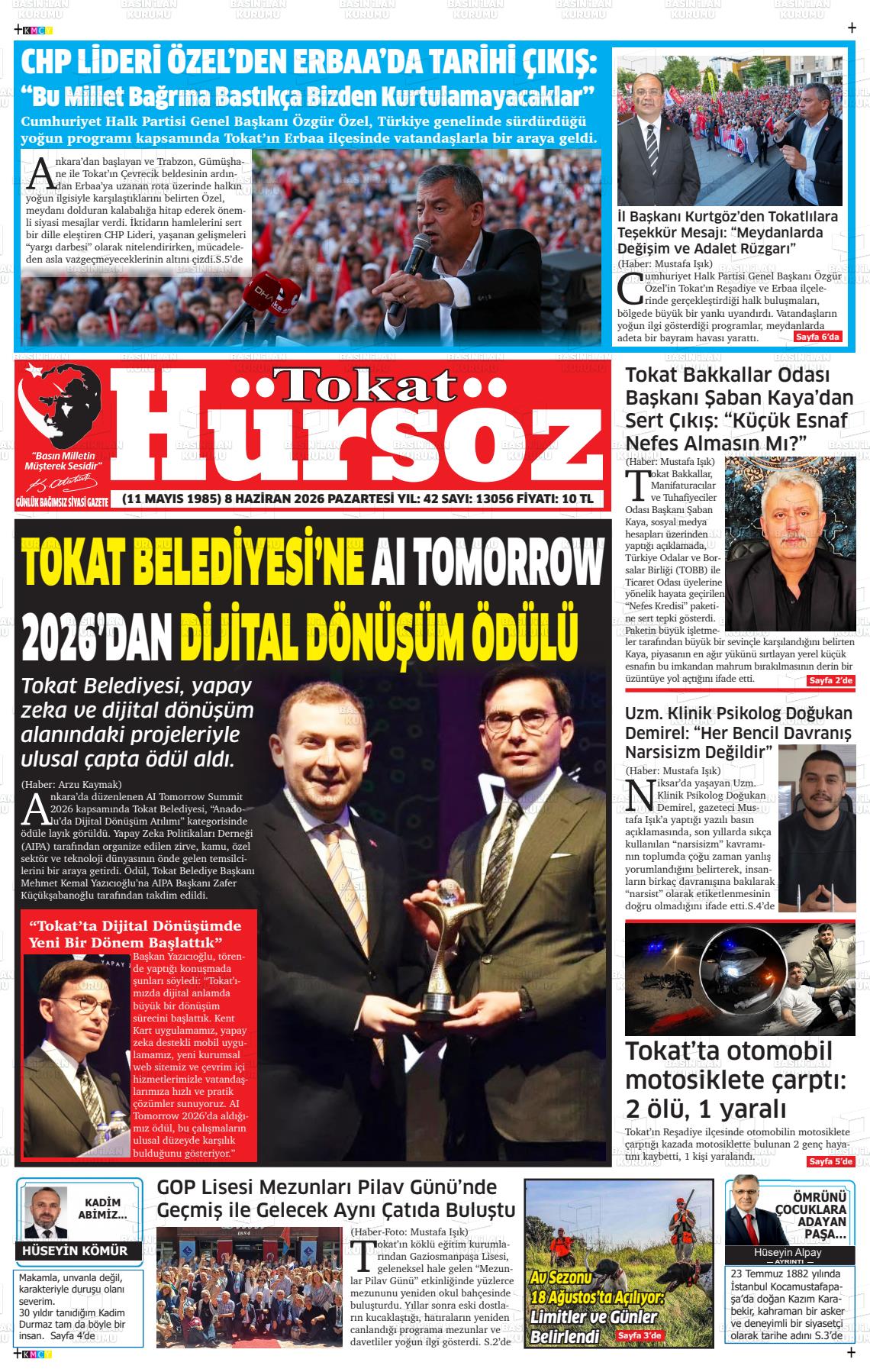 Tokat Hursoz 08.06.2026