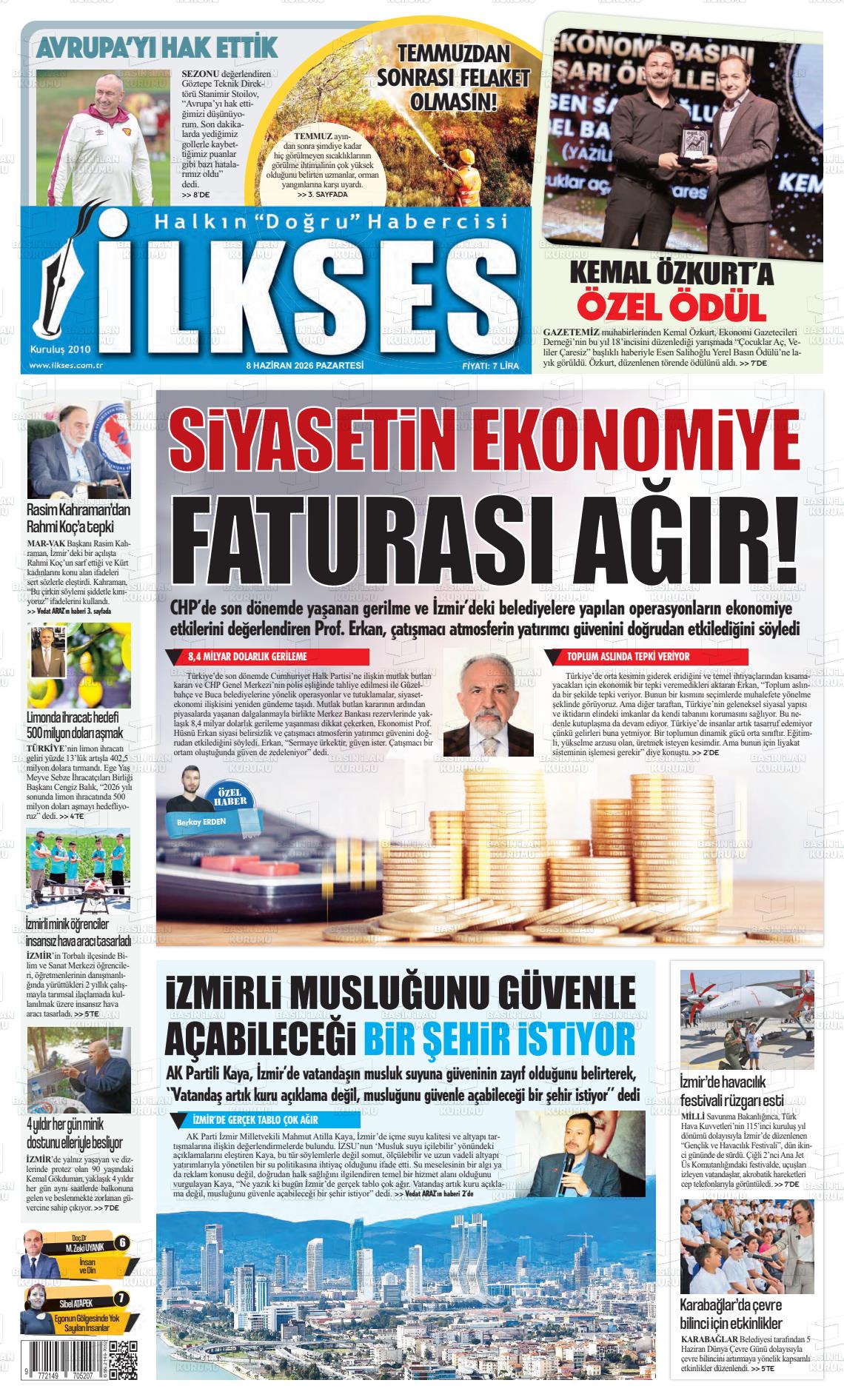 Izmir Ilkses 08.06.2026