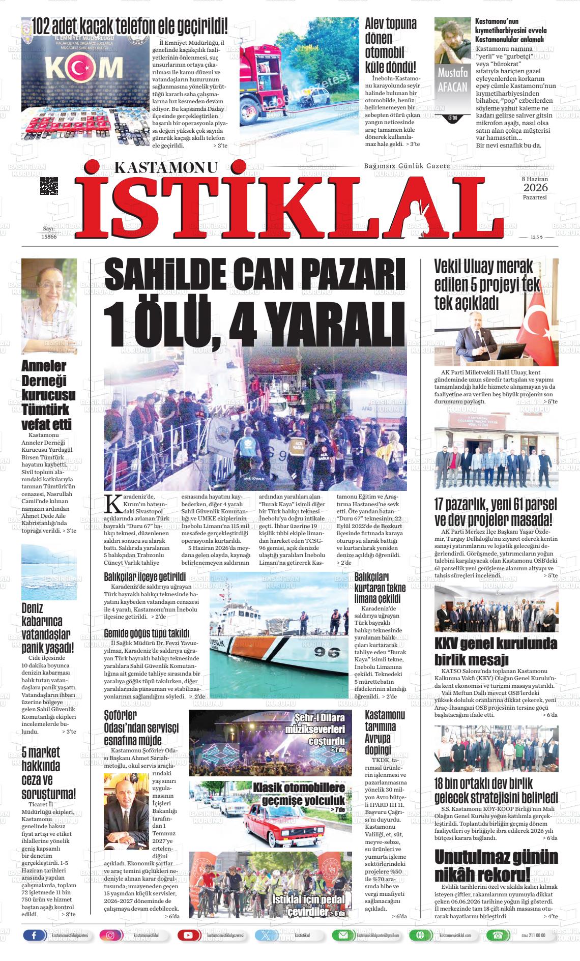 Kastamonu 08.06.2026