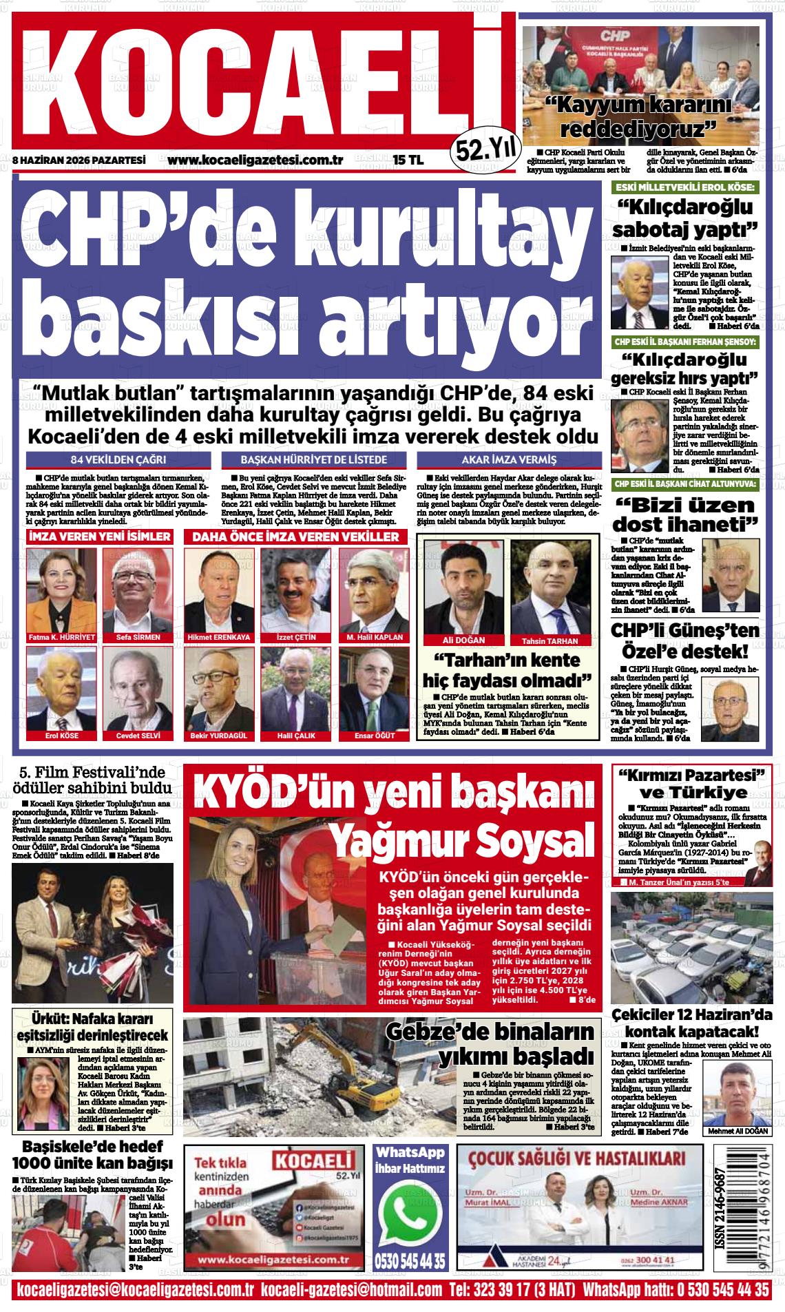Kocaeli 08.06.2026
