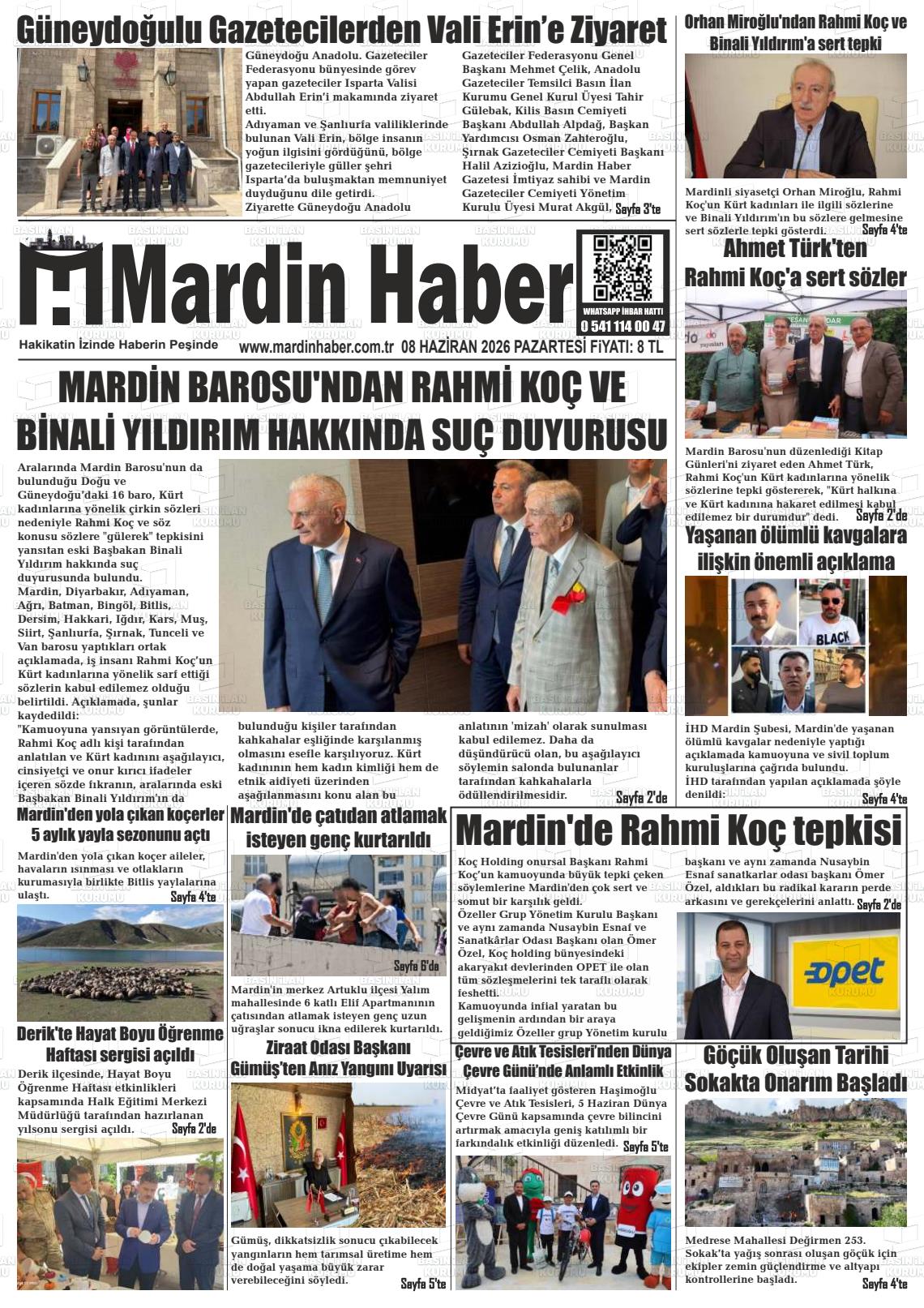 Mardin Haber 08.06.2026
