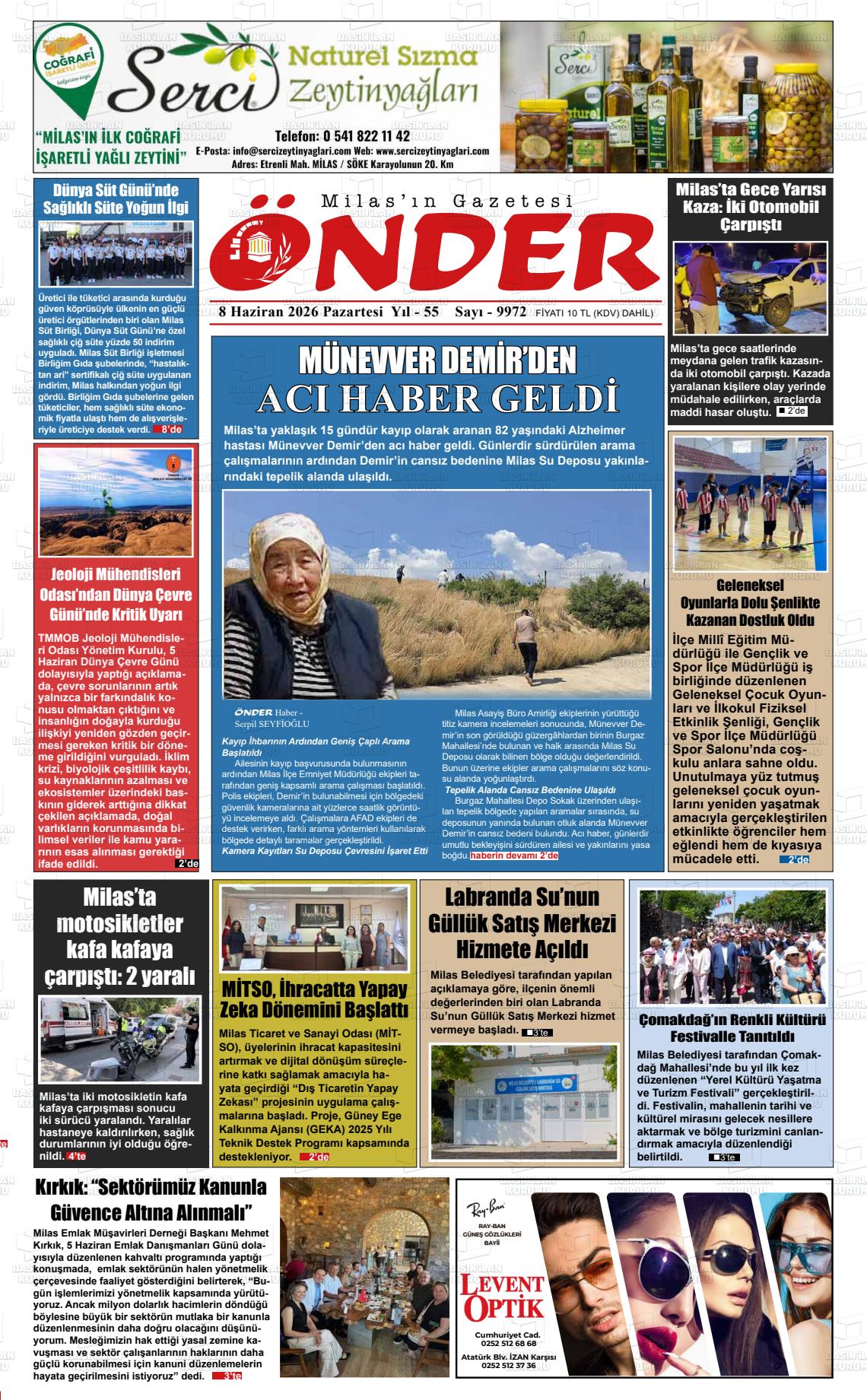 Mugla Onder 08.06.2026