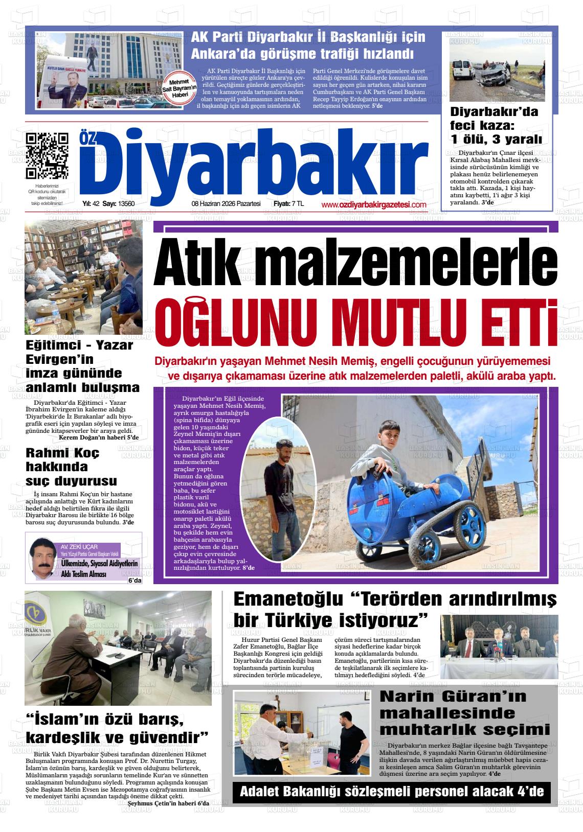 Diyarbakir Oz 08.06.2026