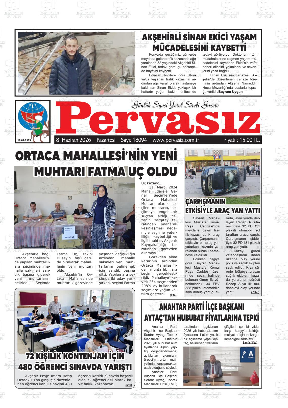 Konya Pervasiz 08.06.2026