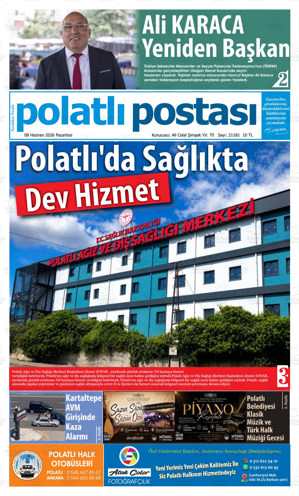 Ankara Polatlipostasi 08.06.2026