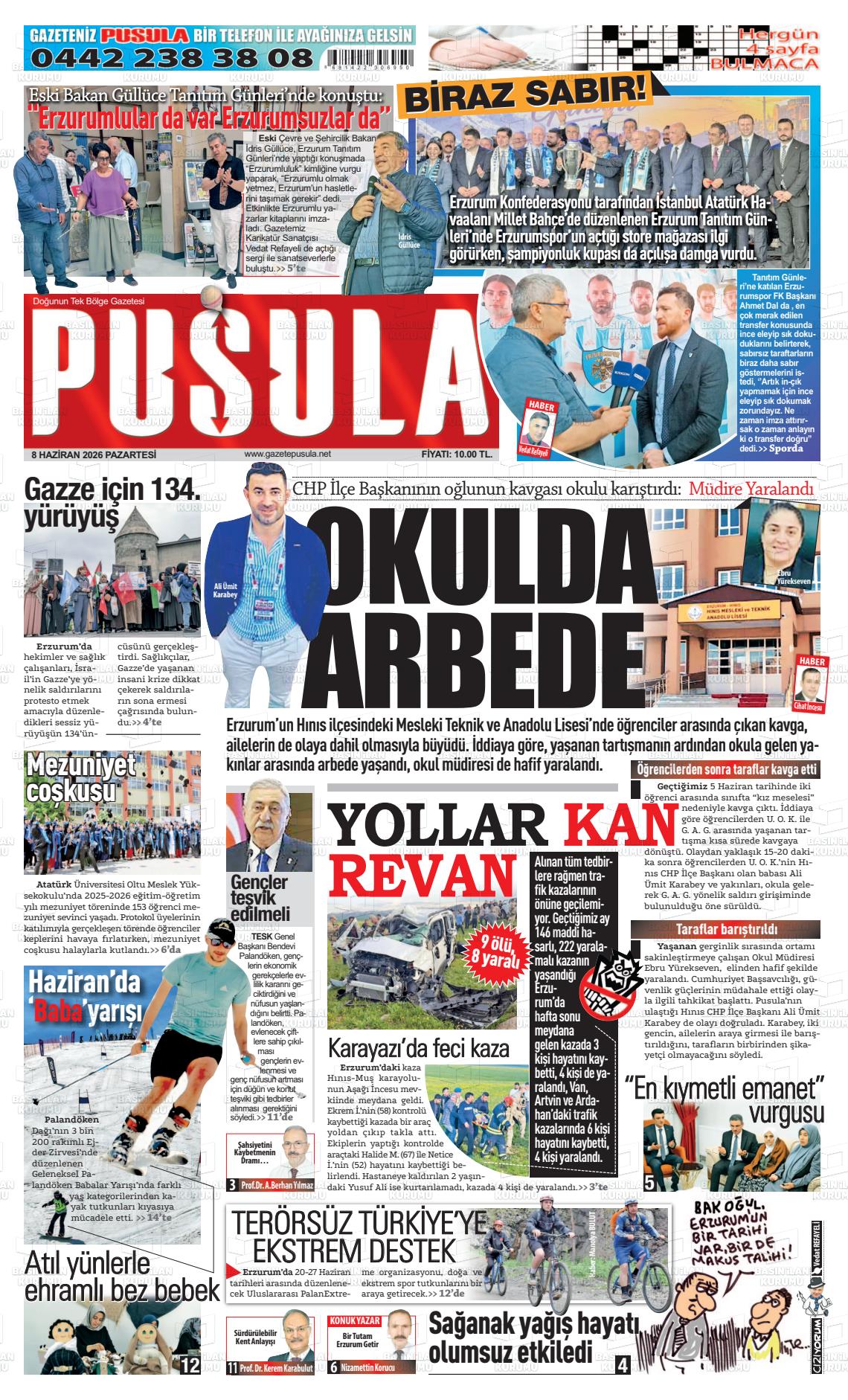 Zonguldak Pusula 08.06.2026