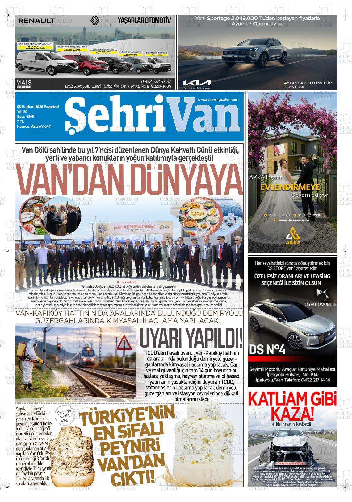 Van Sehri 08.06.2026