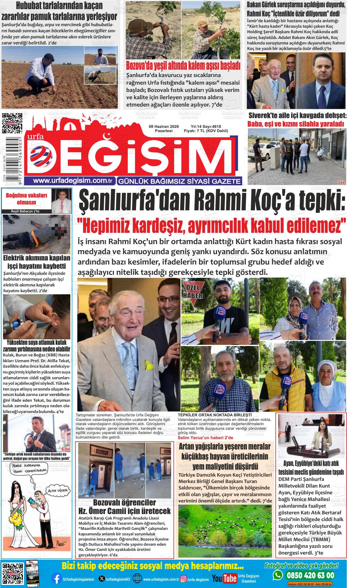 Sanliurfa Urfastar 08.06.2026