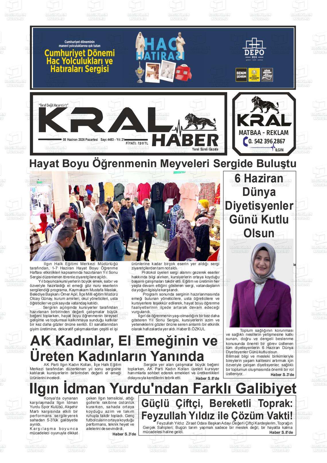 Konya Yeniilginpostasi 08.06.2026