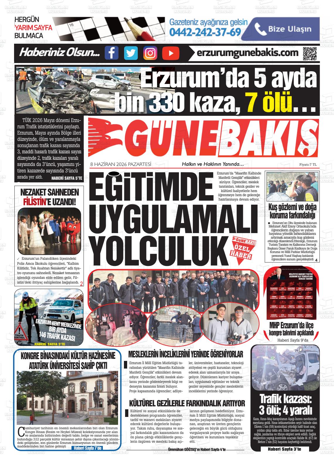 Erzurum Yenikusak 08.06.2026