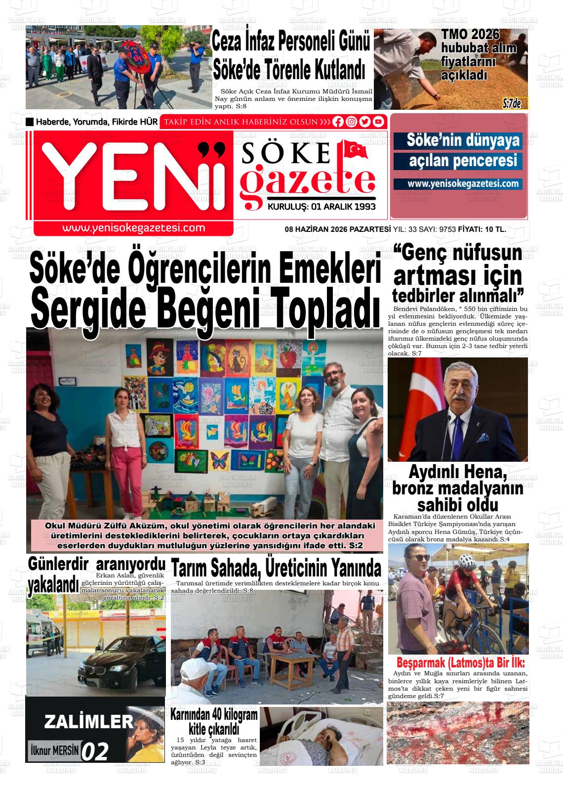 Aydin Yenisoke 08.06.2026