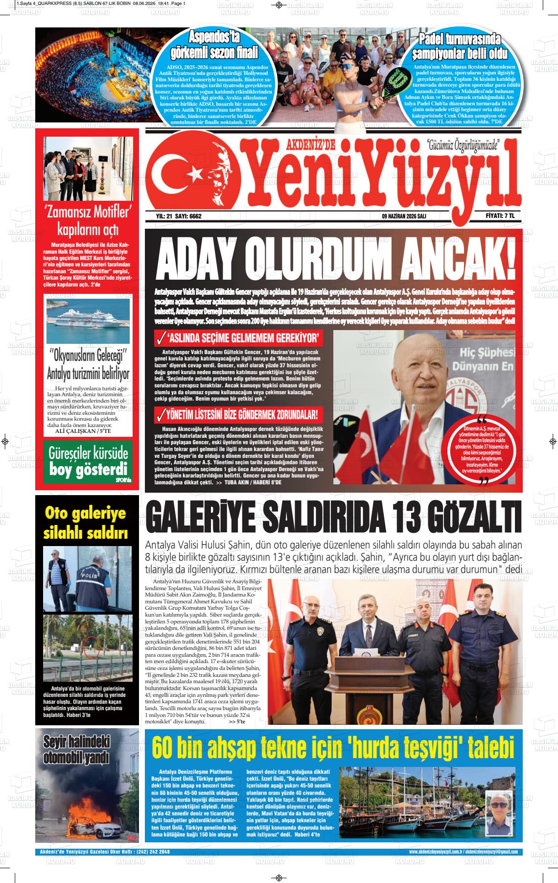 Antalya Akdenizdeyeniyuzyil 09.06.2026