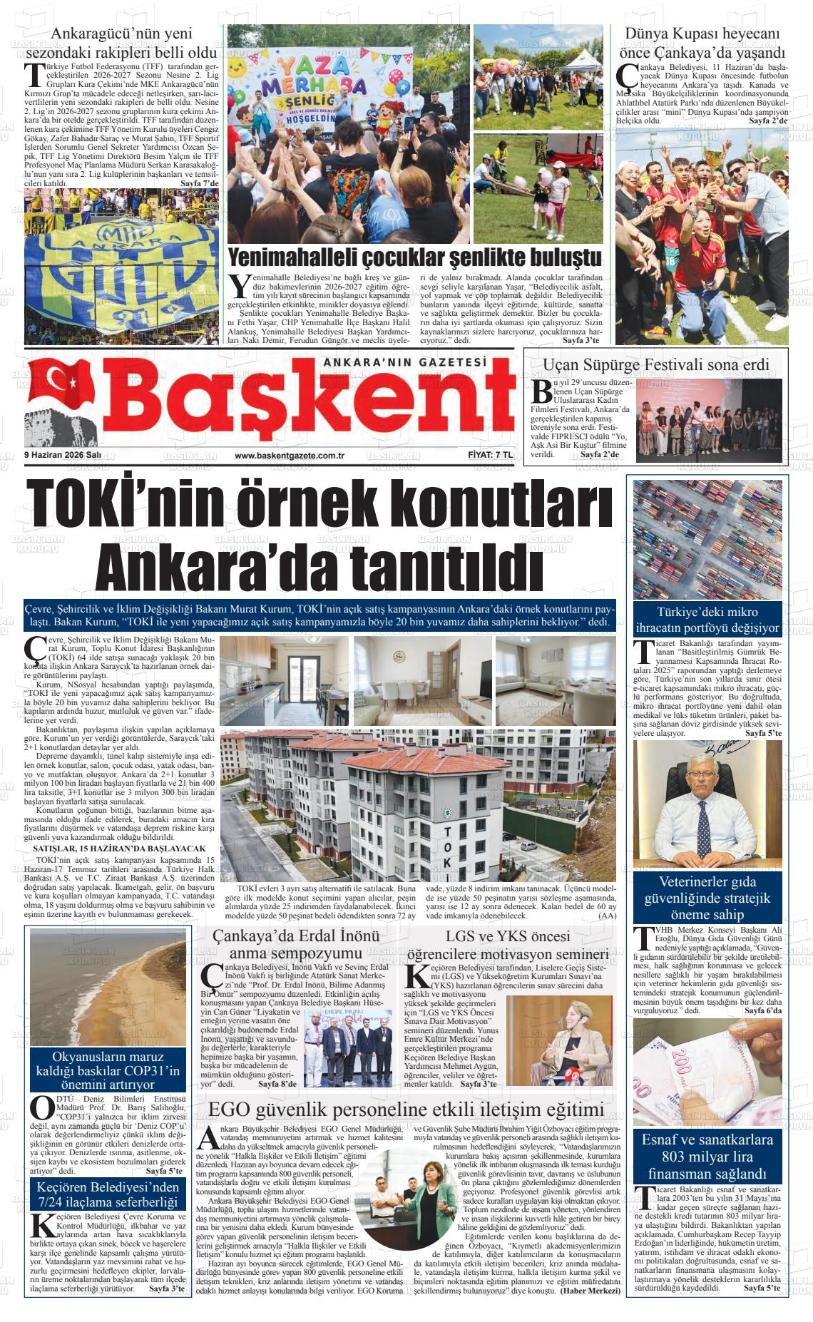 Ankara Baskent 09.06.2026