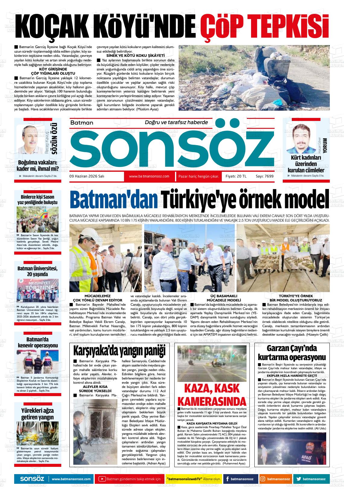 Batman Sonsoz 09.06.2026