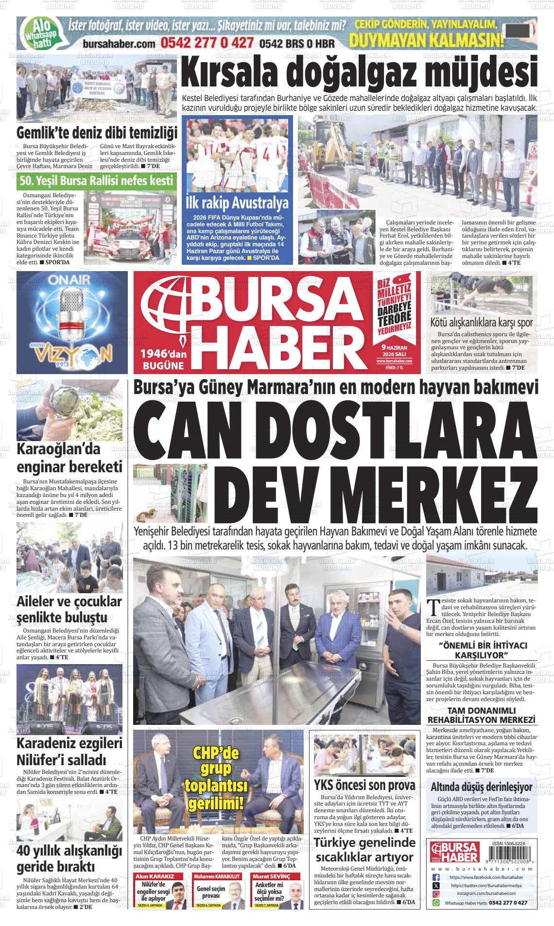 Bursa Haber 09.06.2026