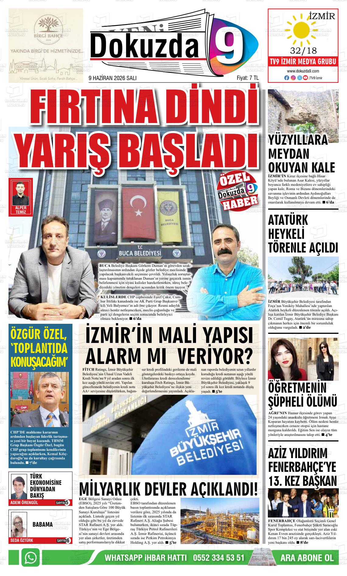 Izmir Buyuktorbali 09.06.2026