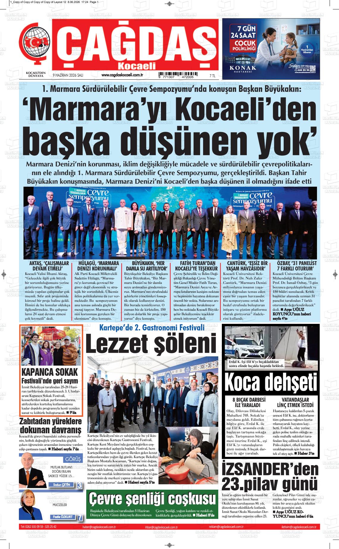 Kocaeli Cagdas 09.06.2026
