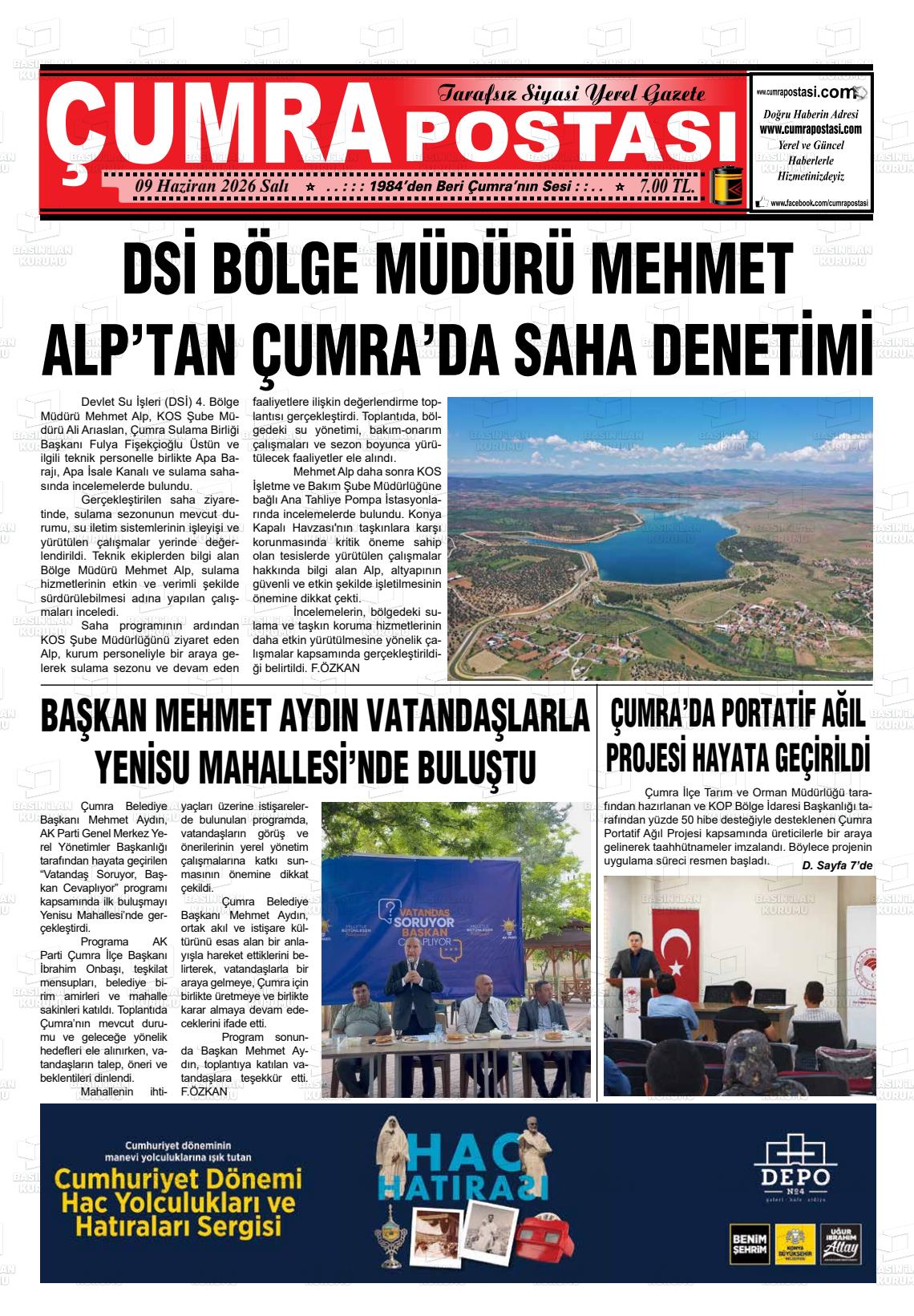 Konya Cumrapostasi 09.06.2026