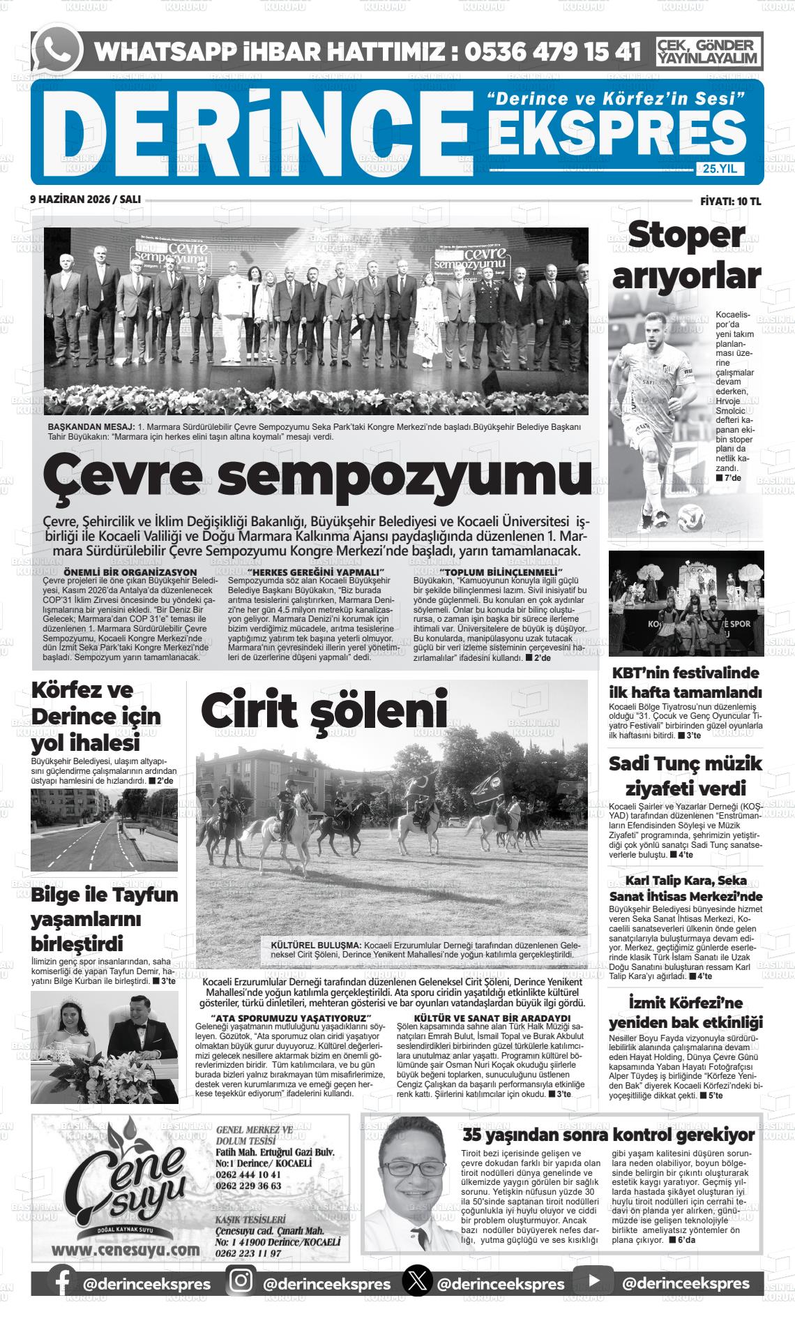Kocaeli Derinceekspres 09.06.2026