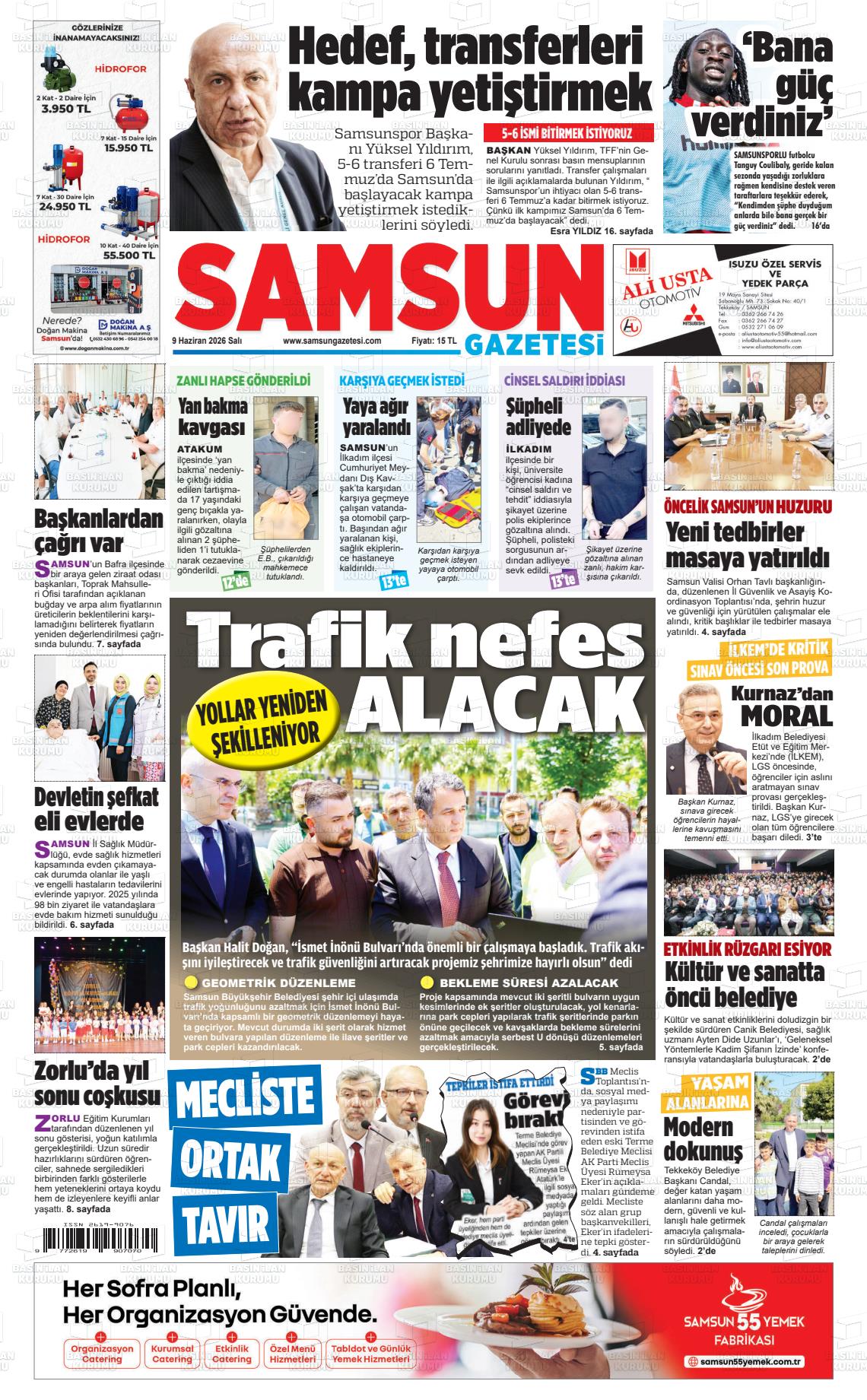 Samsun Ekip 09.06.2026