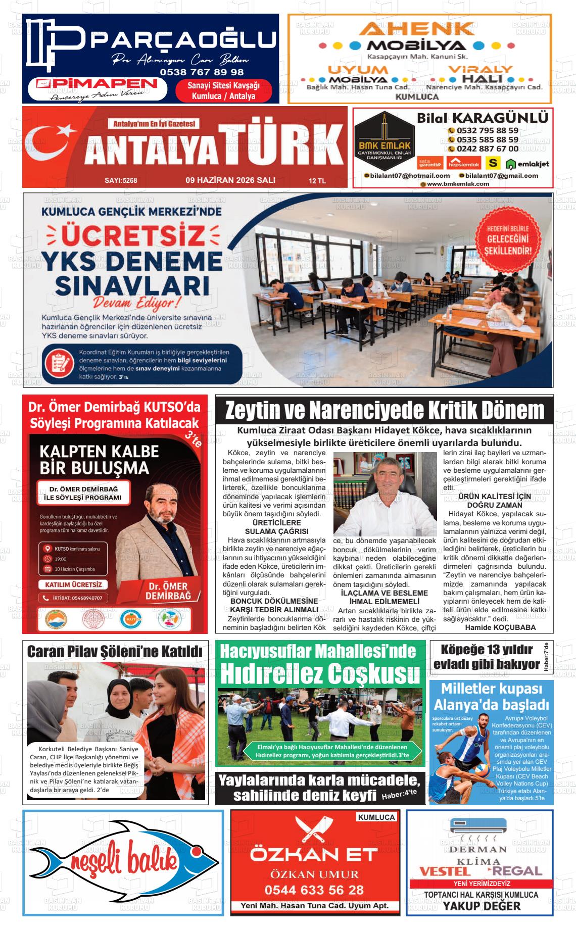 Antalya Finikea 09.06.2026