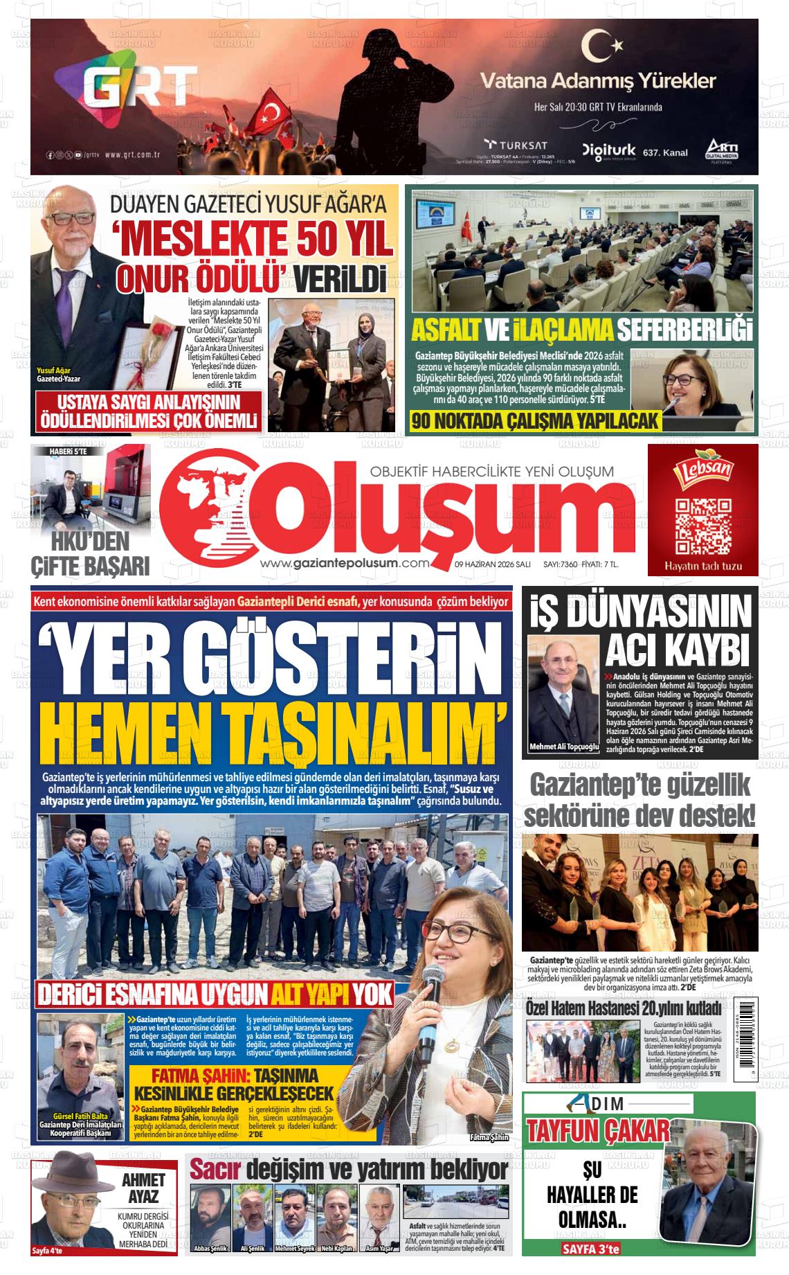 Gaziantep Olusum 09.06.2026
