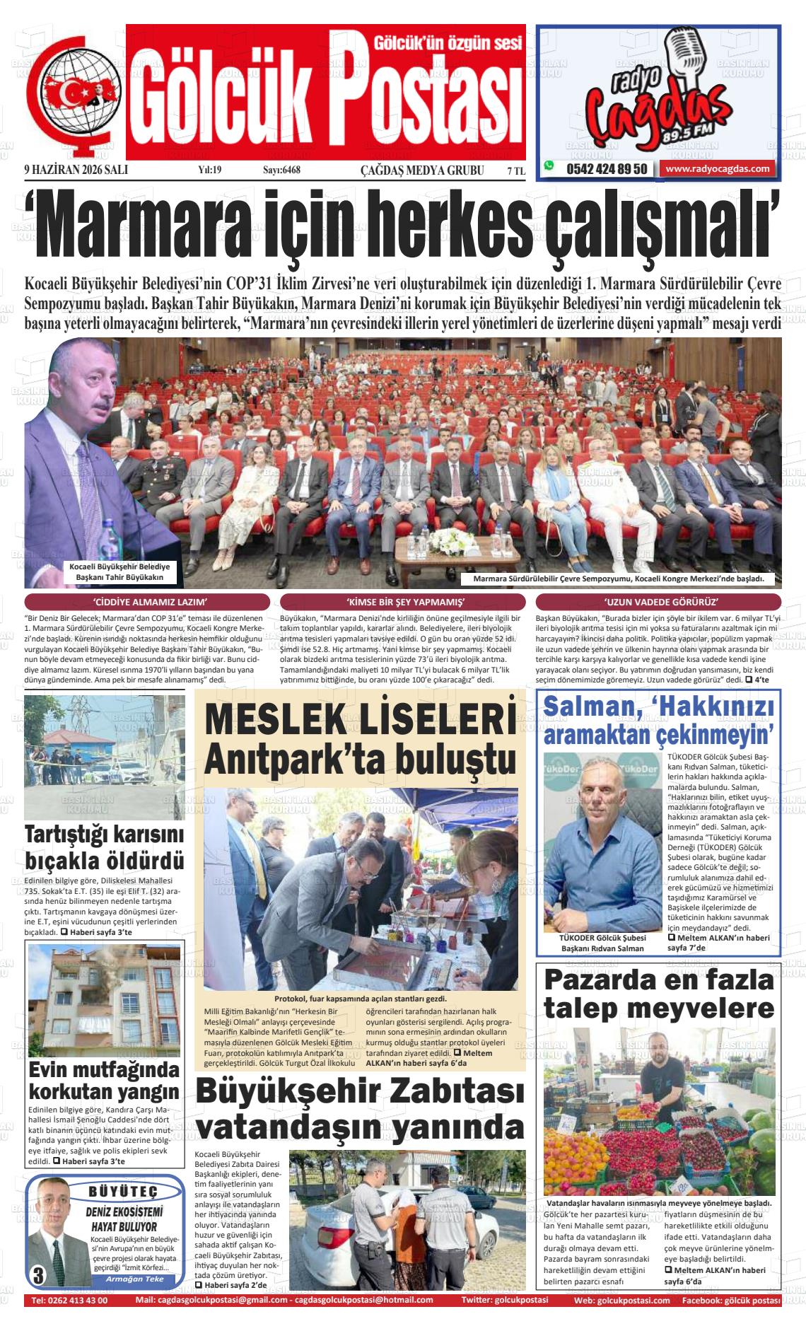 Kocaeli Golcukpostasi 09.06.2026