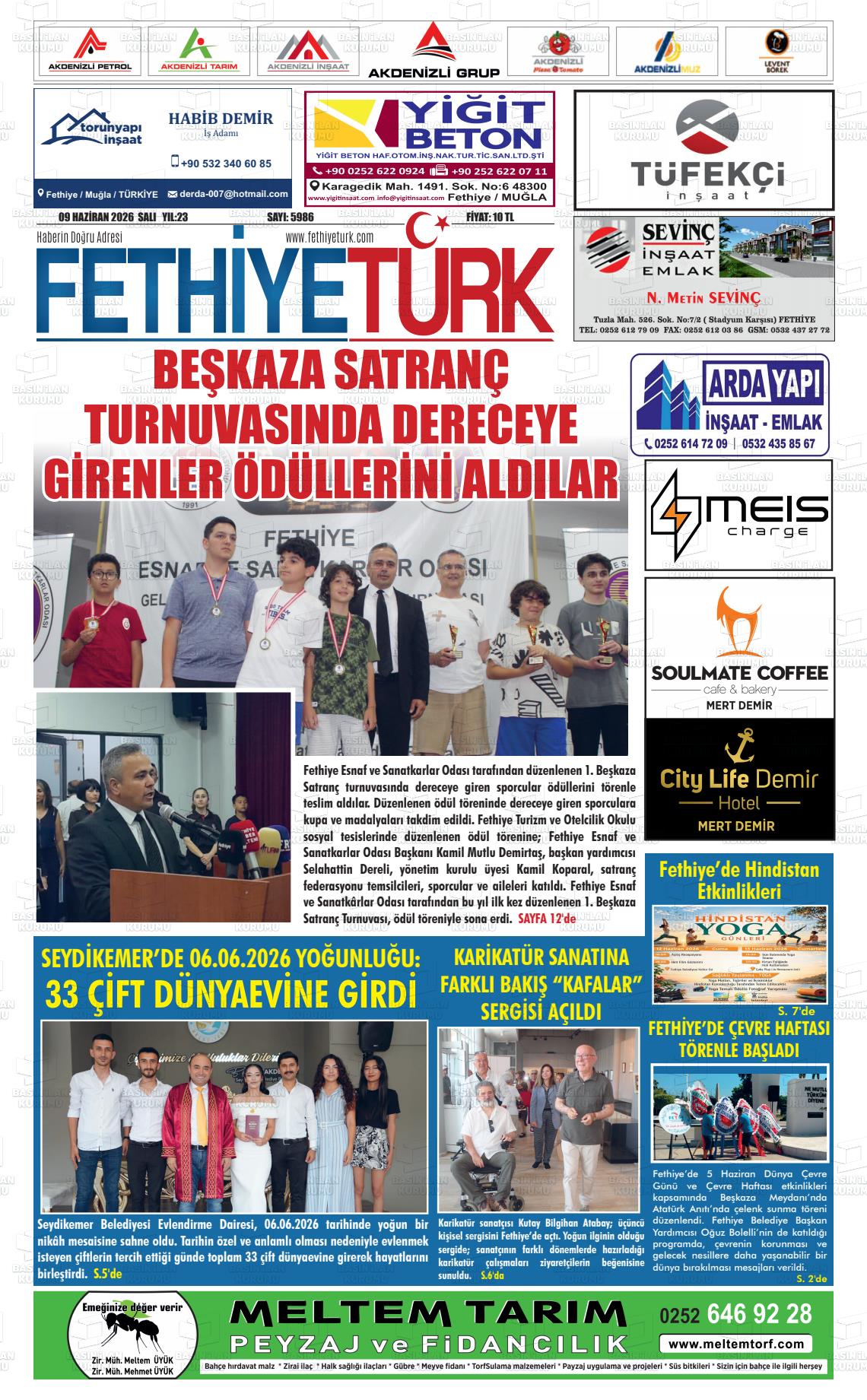 Mugla Gozdefethiye 09.06.2026